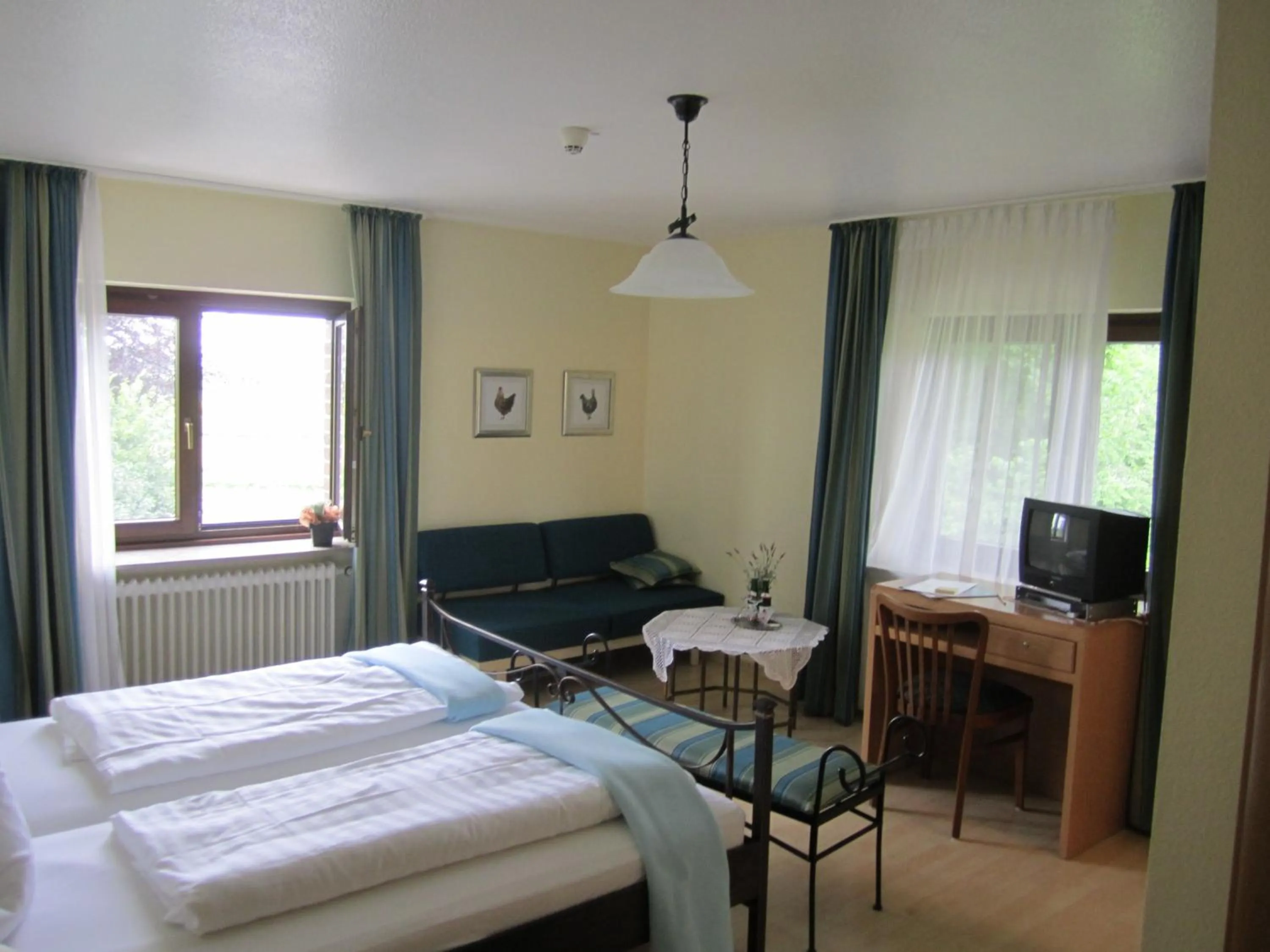 Photo of the whole room, Bed in Hotel Haus Nachtigall - B&B