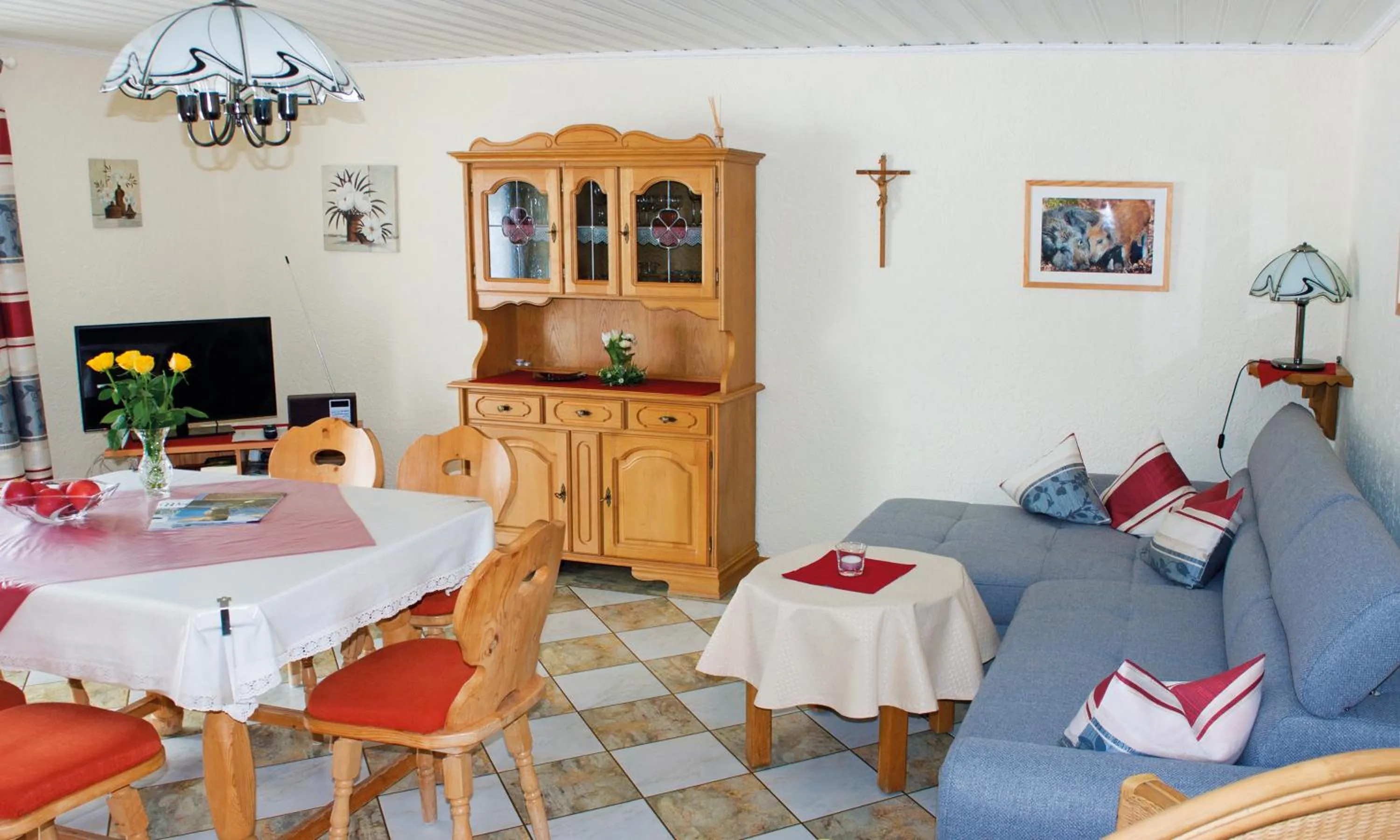 Living room in Ferienwohnung Haus Franziska