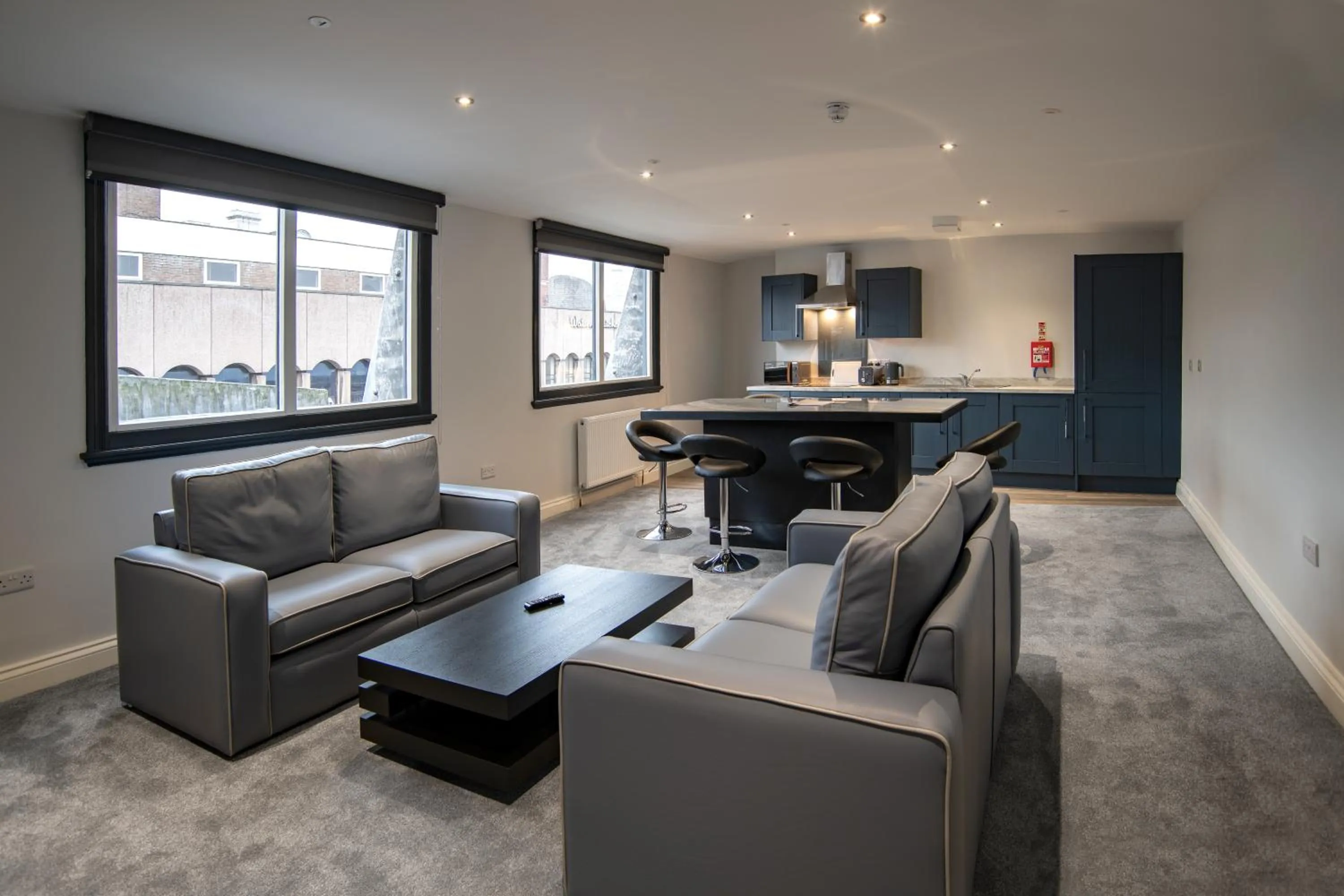 Living room in The Castle Collection 14 Cook Street