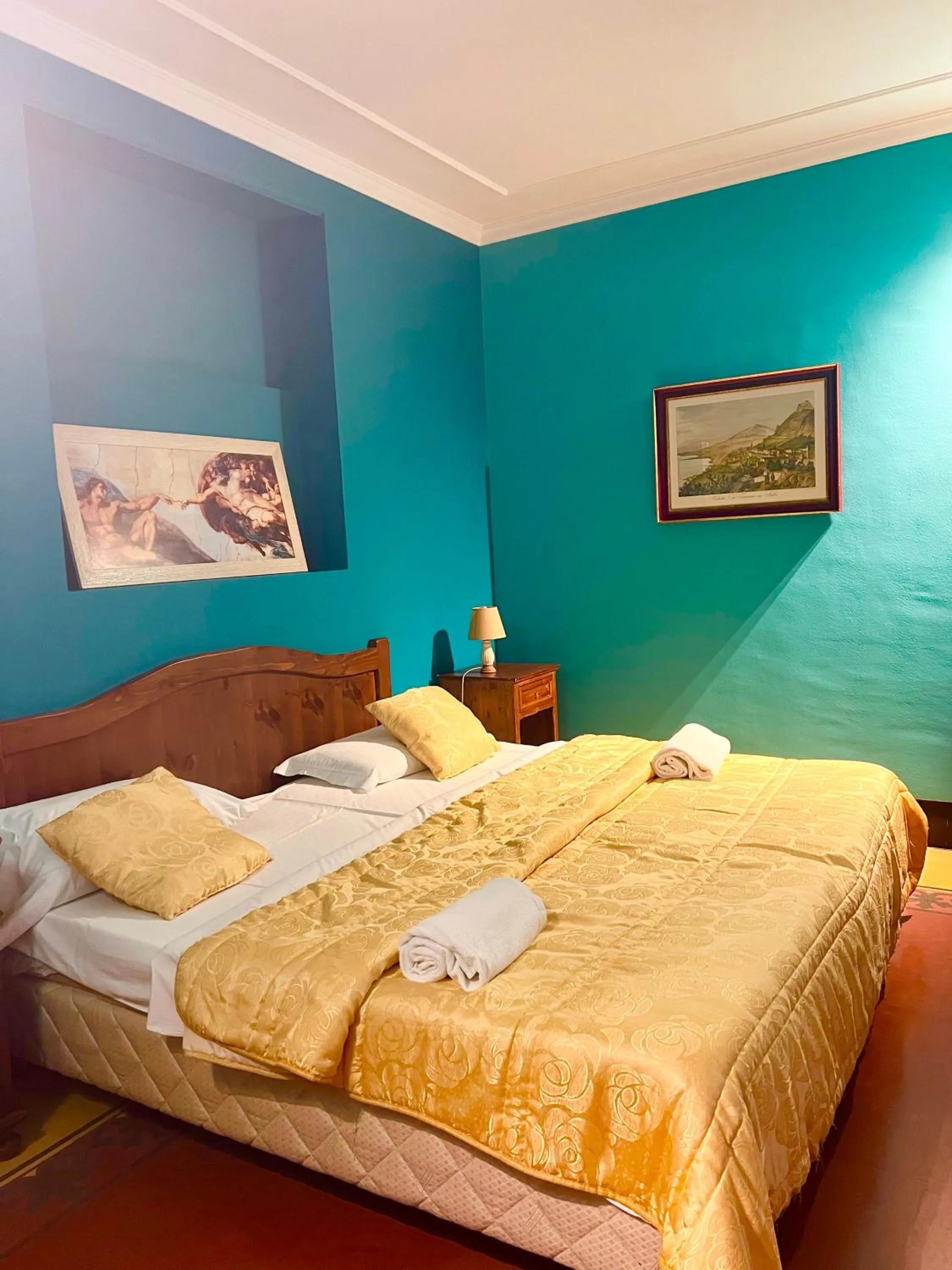 Bed in Hotel Valentino