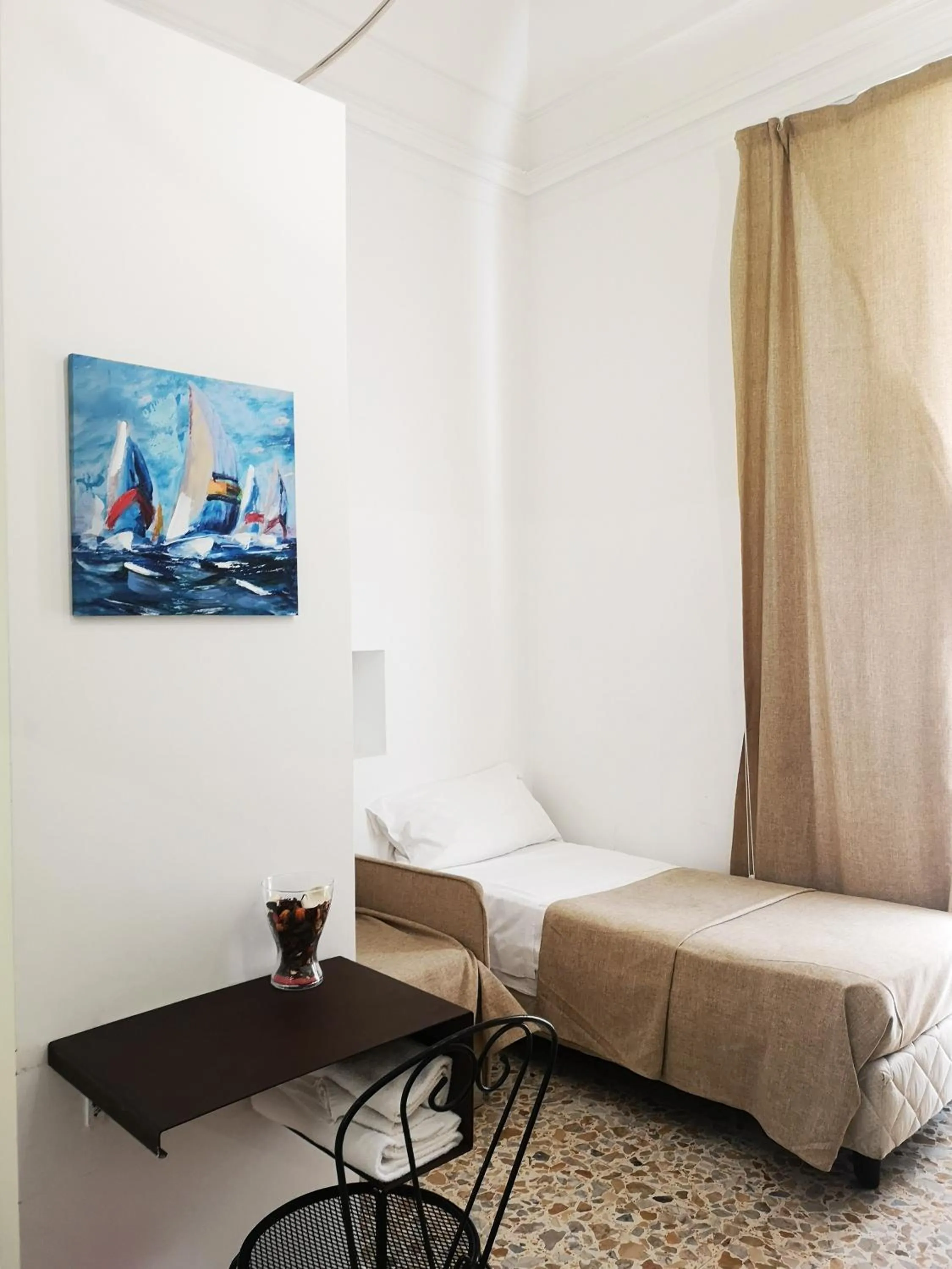 Bed in Hotel Valentino