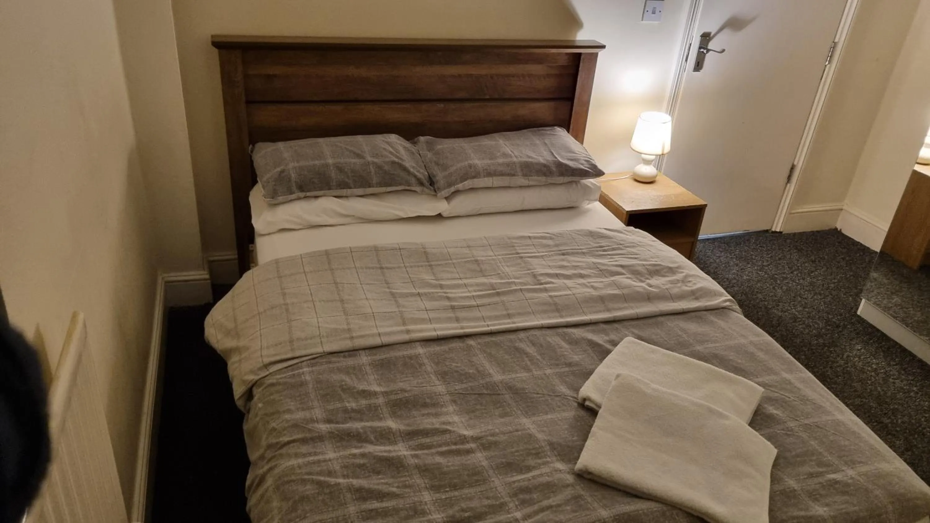 Bed in Shamrock Guest House