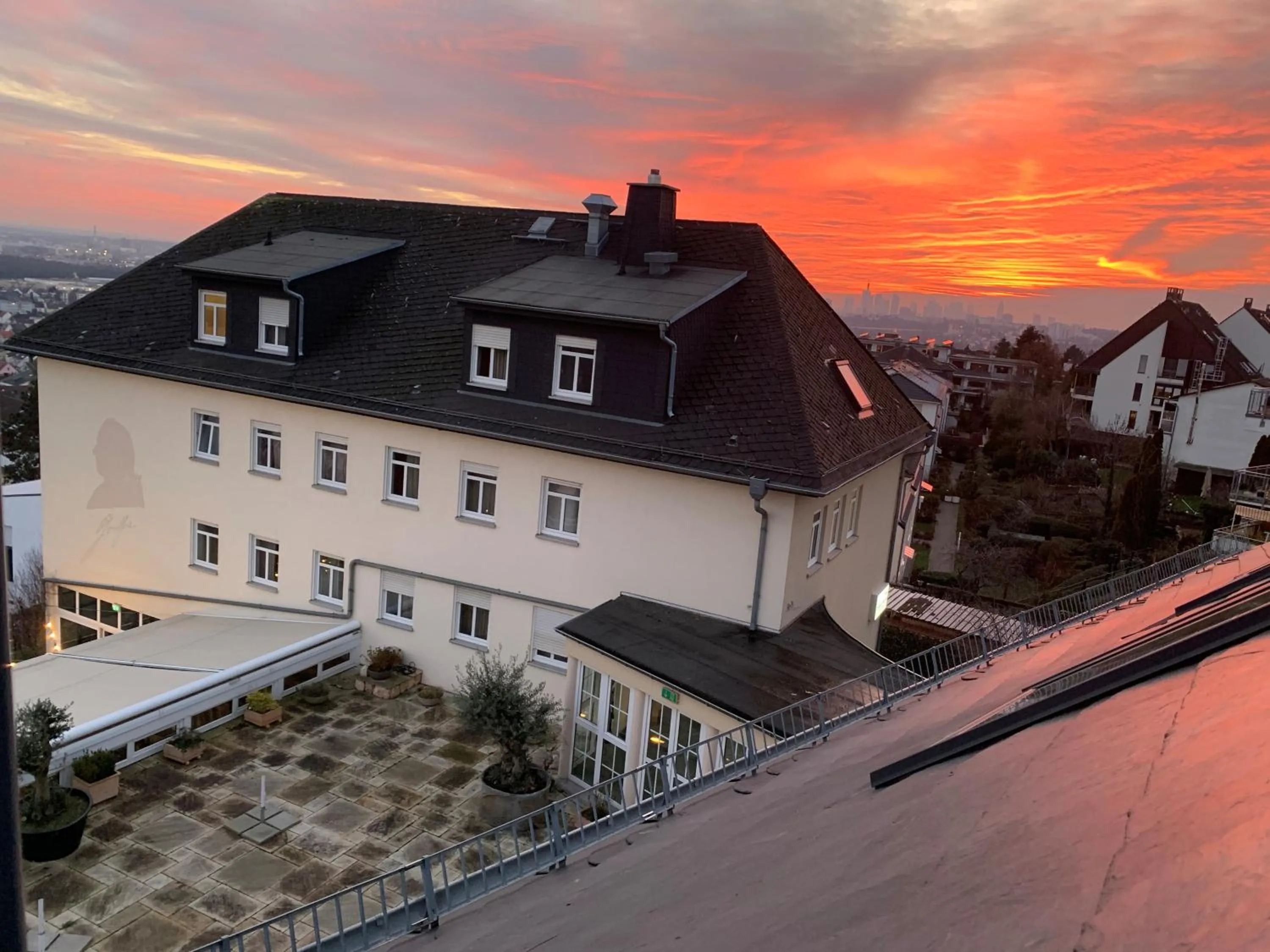Property building in Hotel Schöne Aussicht