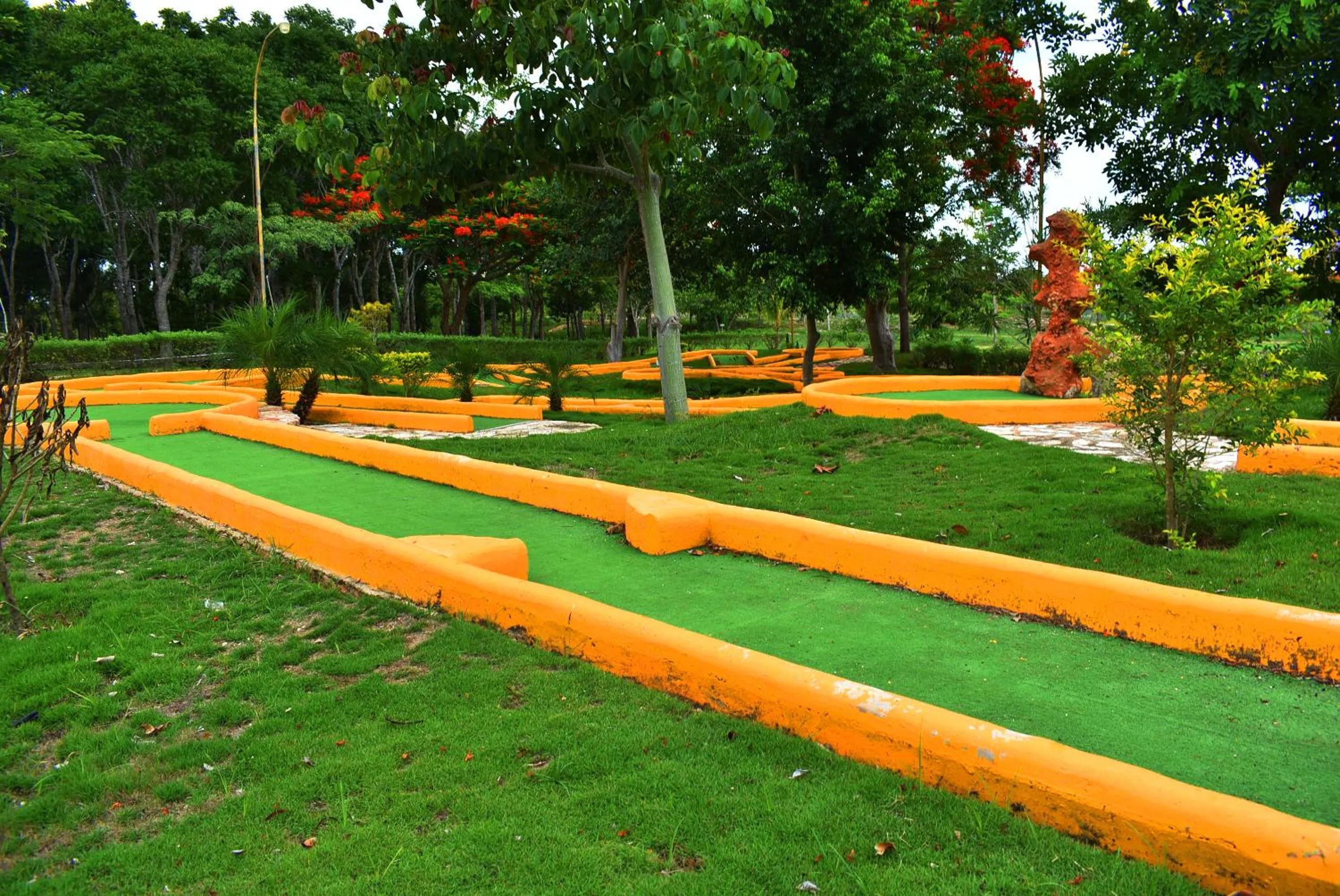 Minigolf in Villas Vallazoo