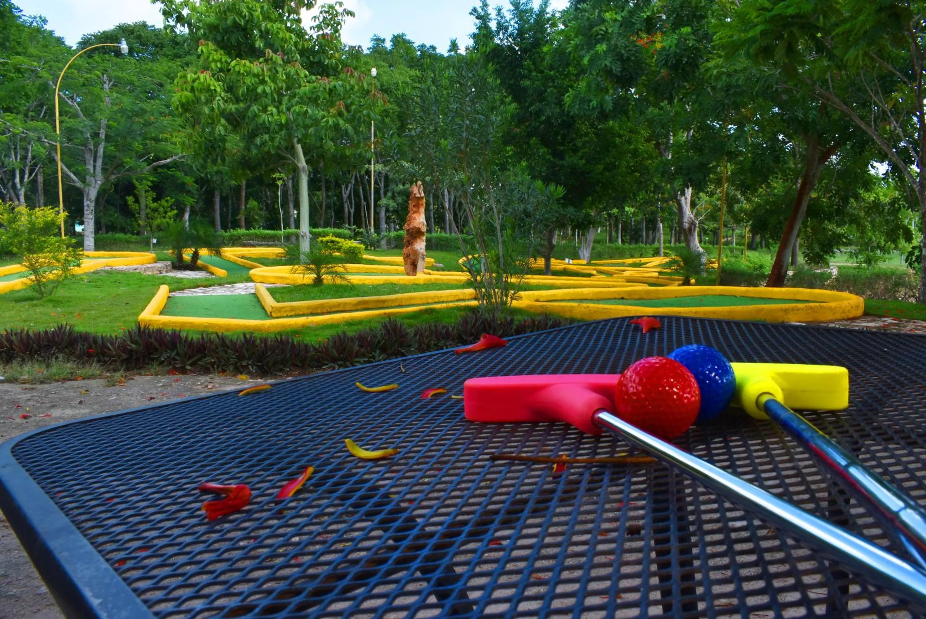 Minigolf in Villas Vallazoo