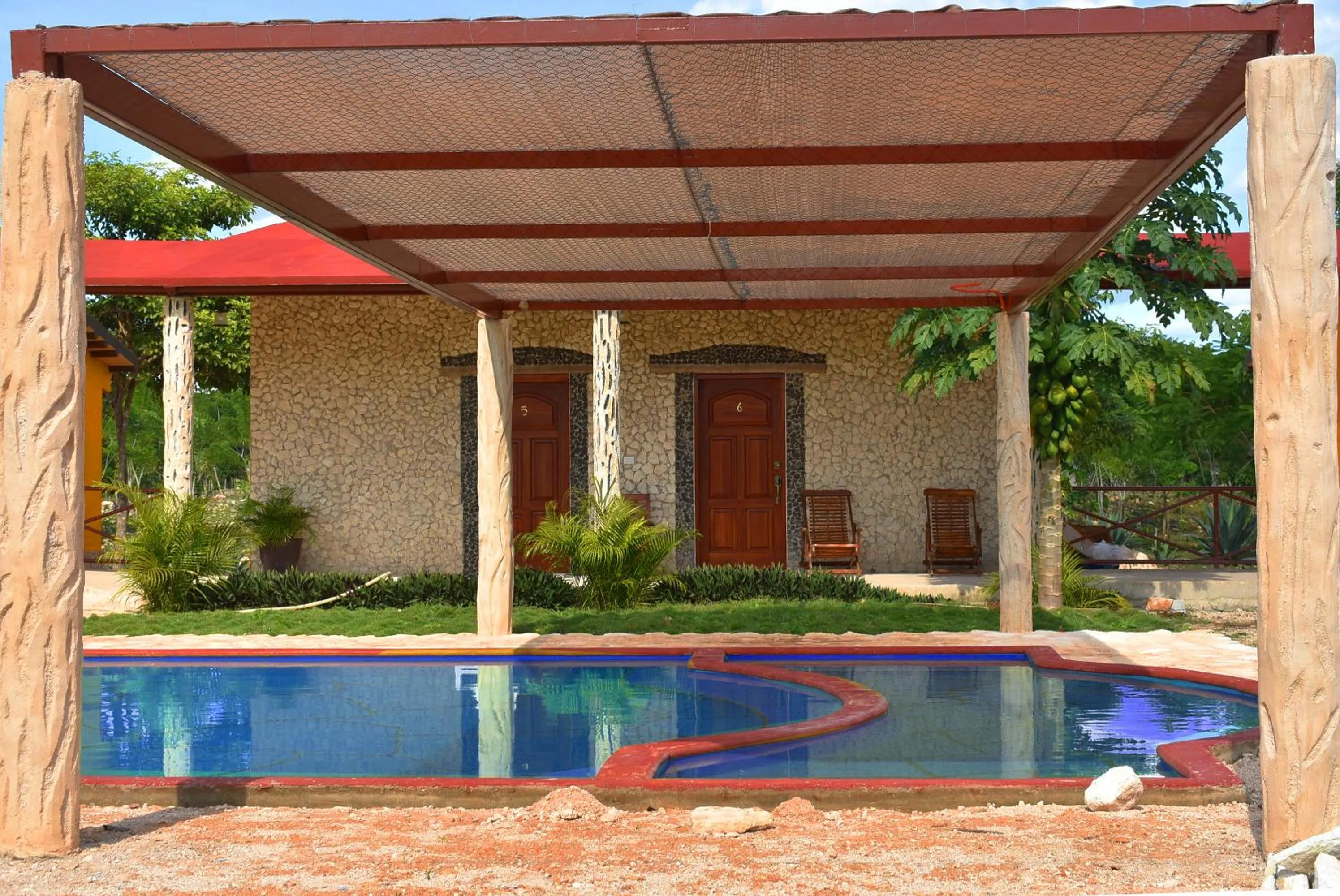 Patio in Villas Vallazoo