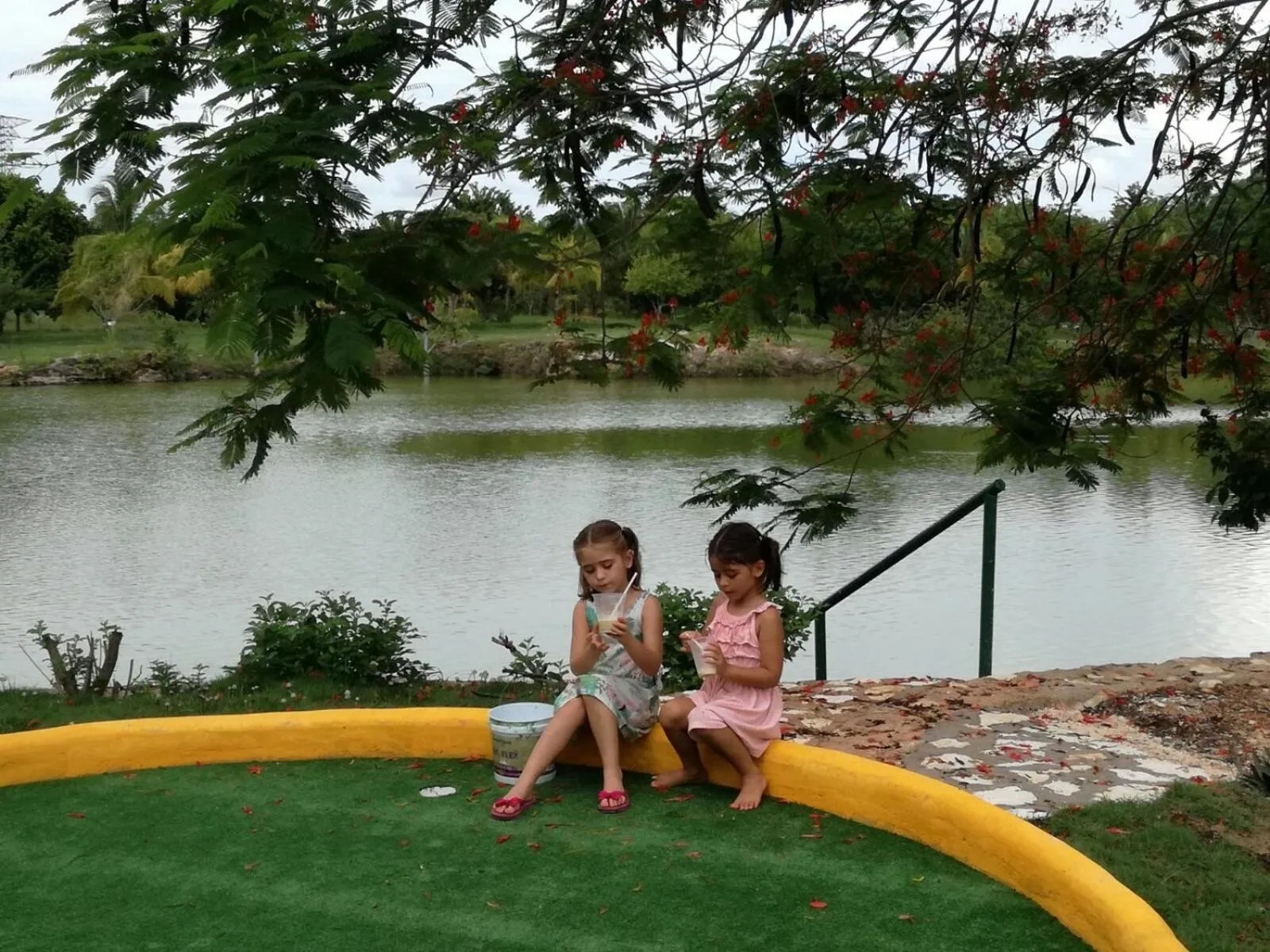 Natural landscape in Villas Vallazoo