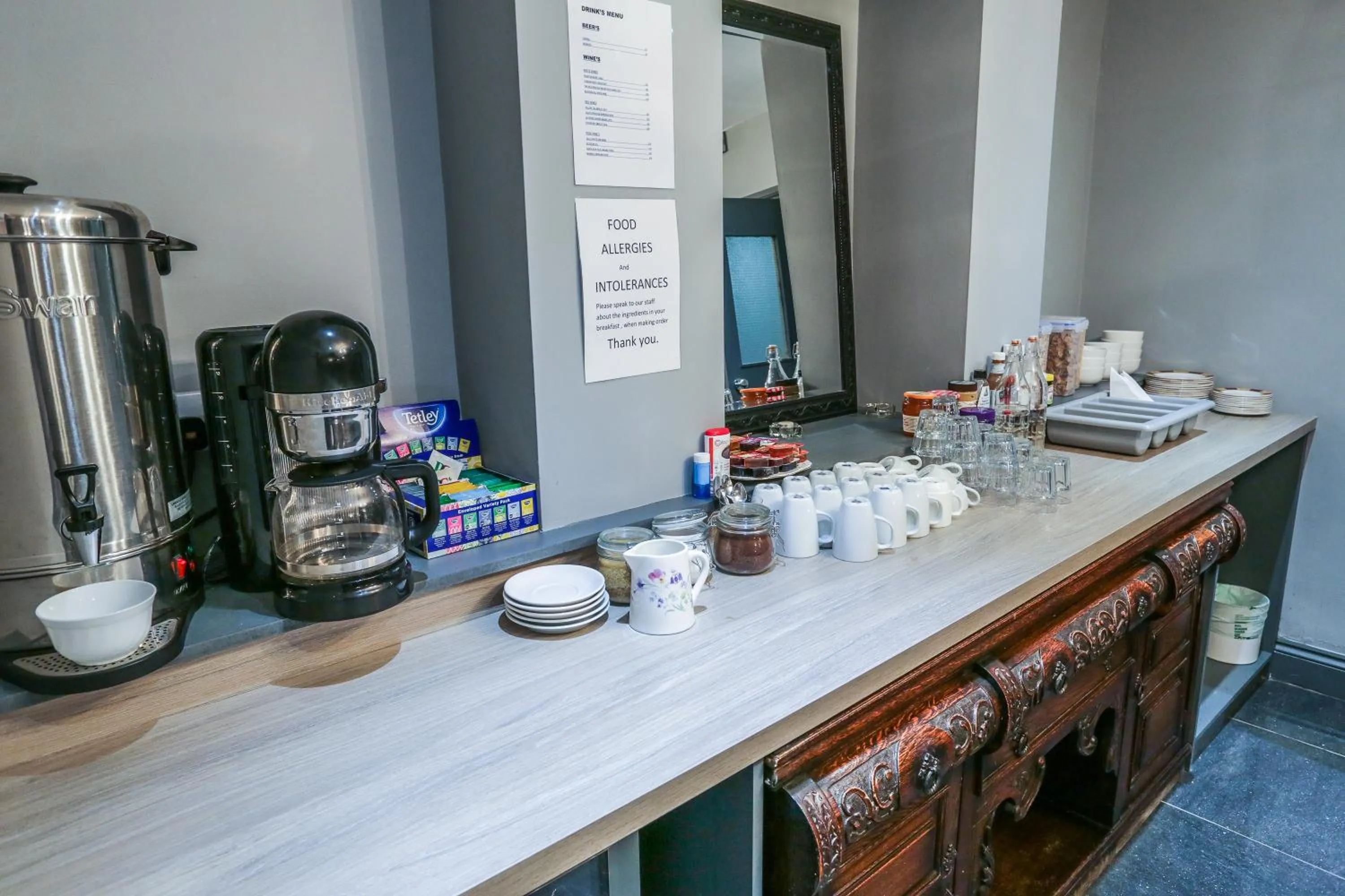 Breakfast in Beckenham Park Hotel