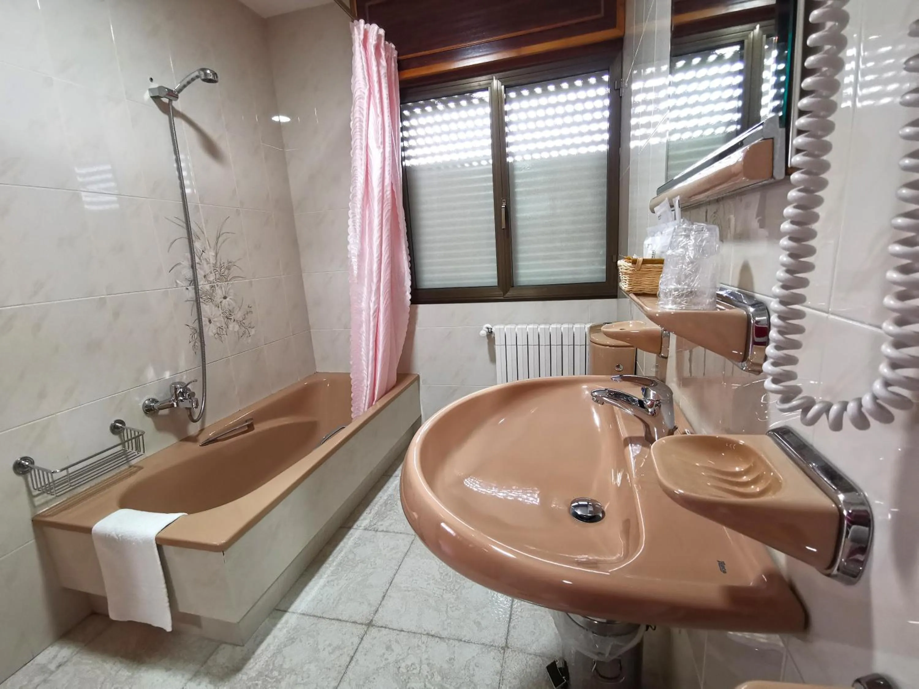 Shower in Hotel Liñares