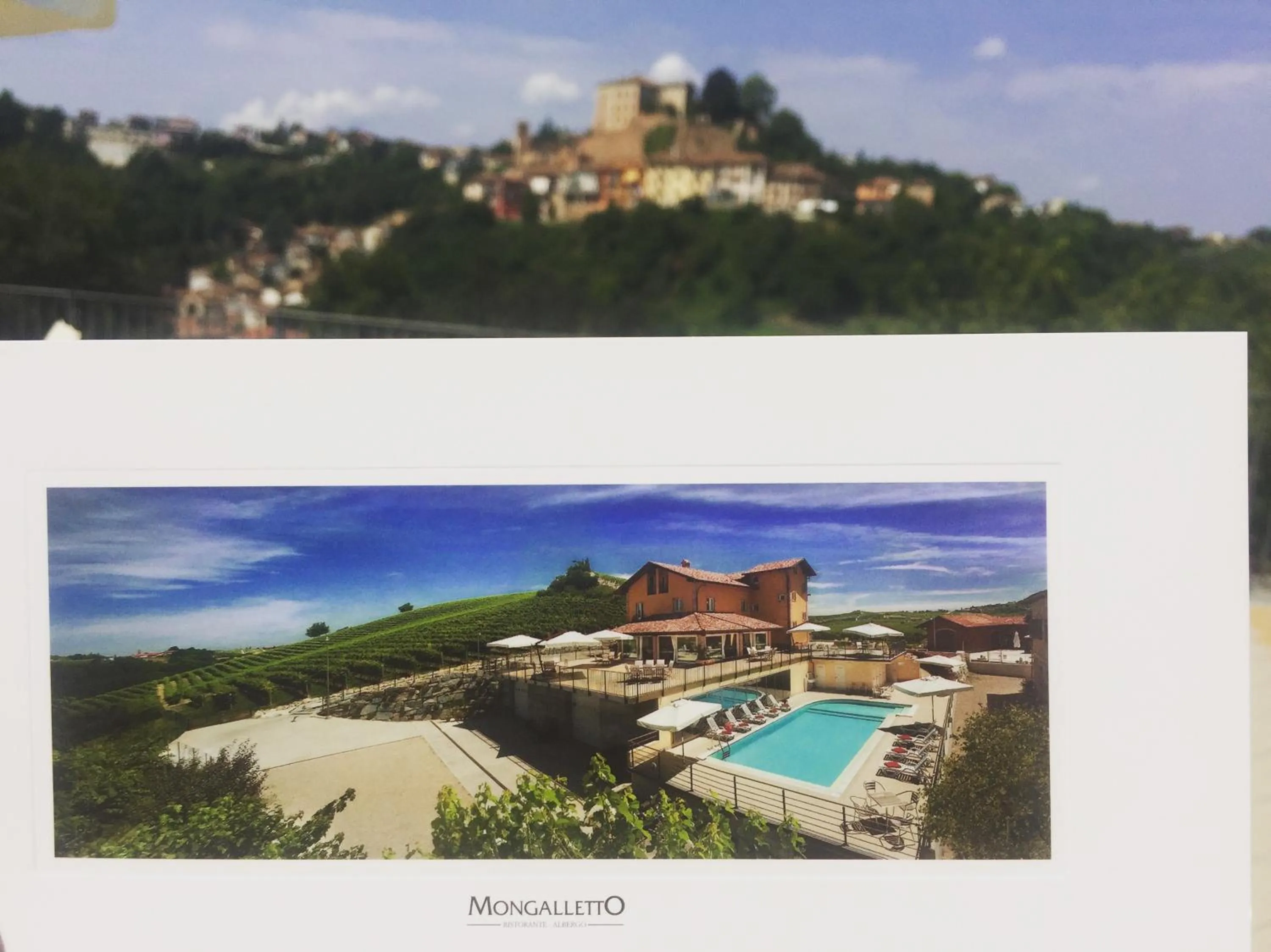 Bird's eye view in Mongalletto