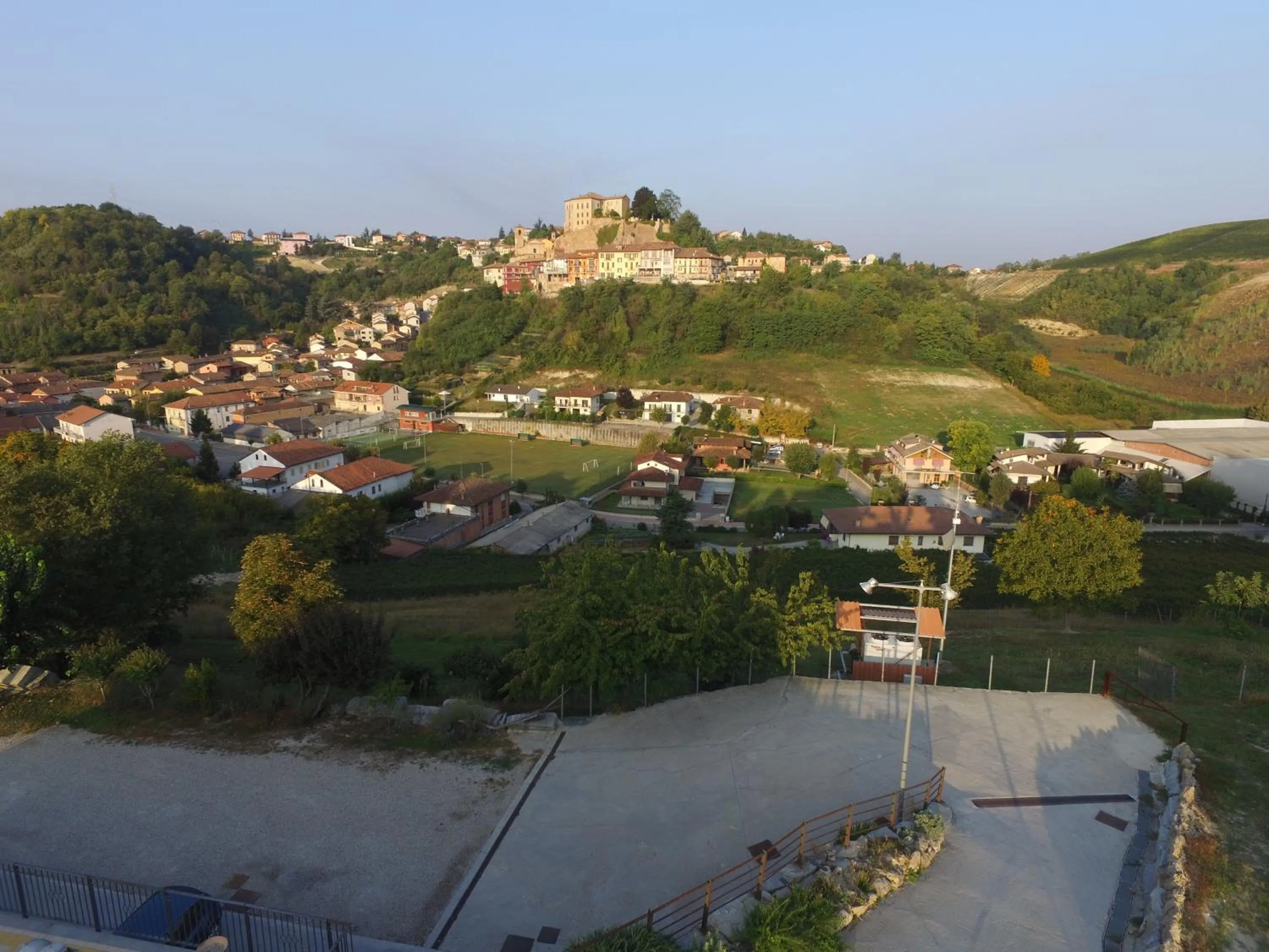 Bird's eye view in Mongalletto