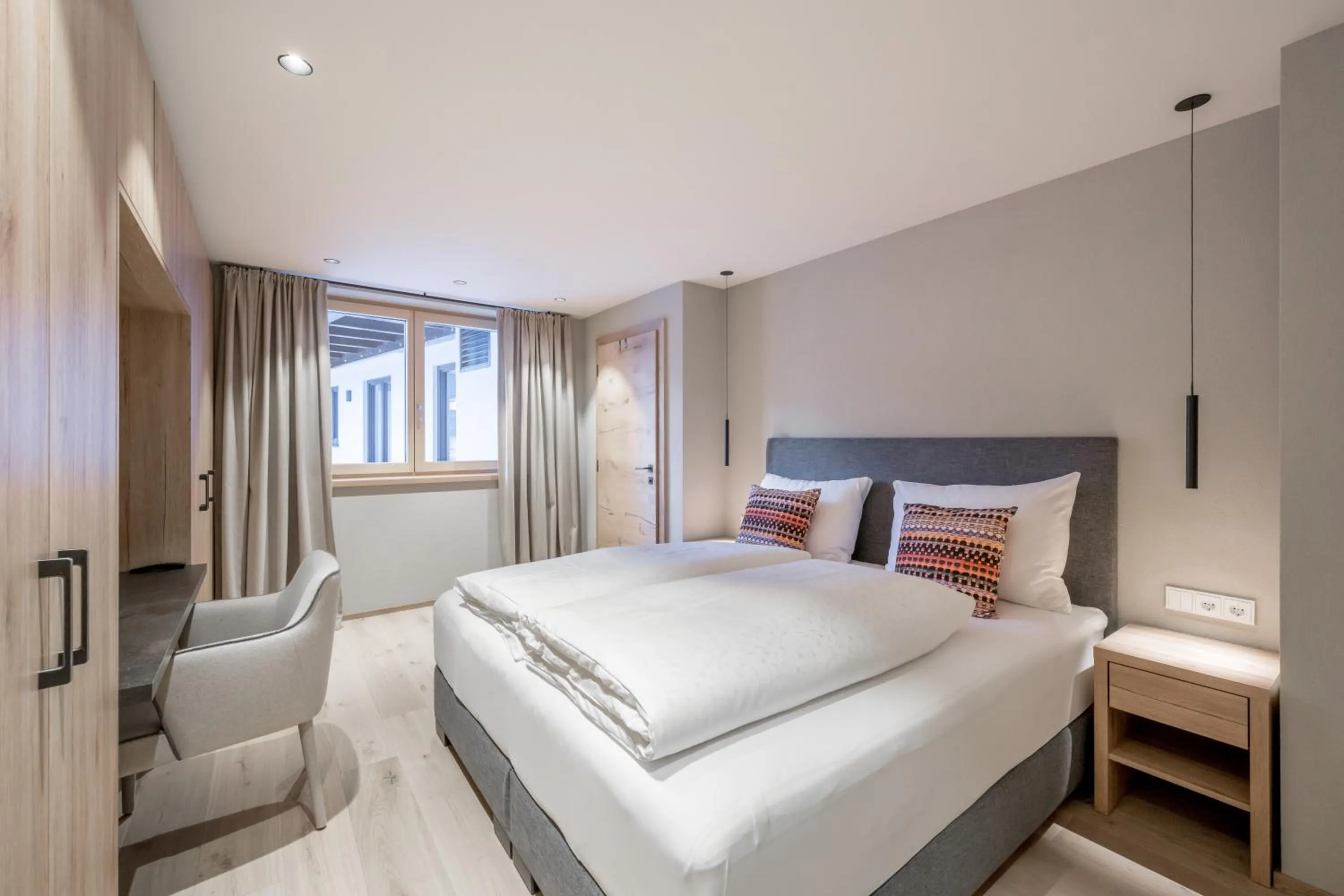 Bedroom, Bed in Bühlhof Appartements