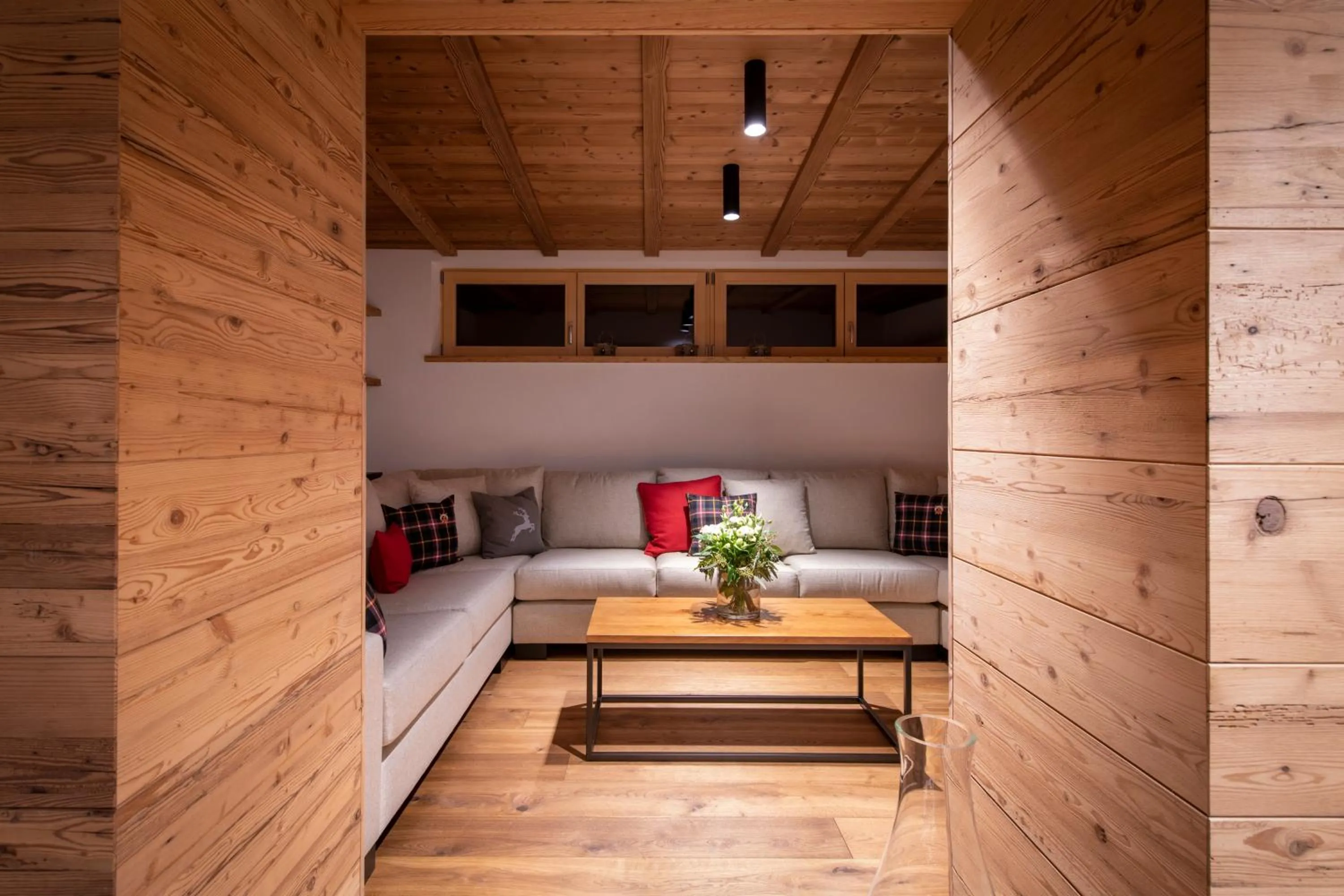 Seating area, Bed in Bühlhof Appartements
