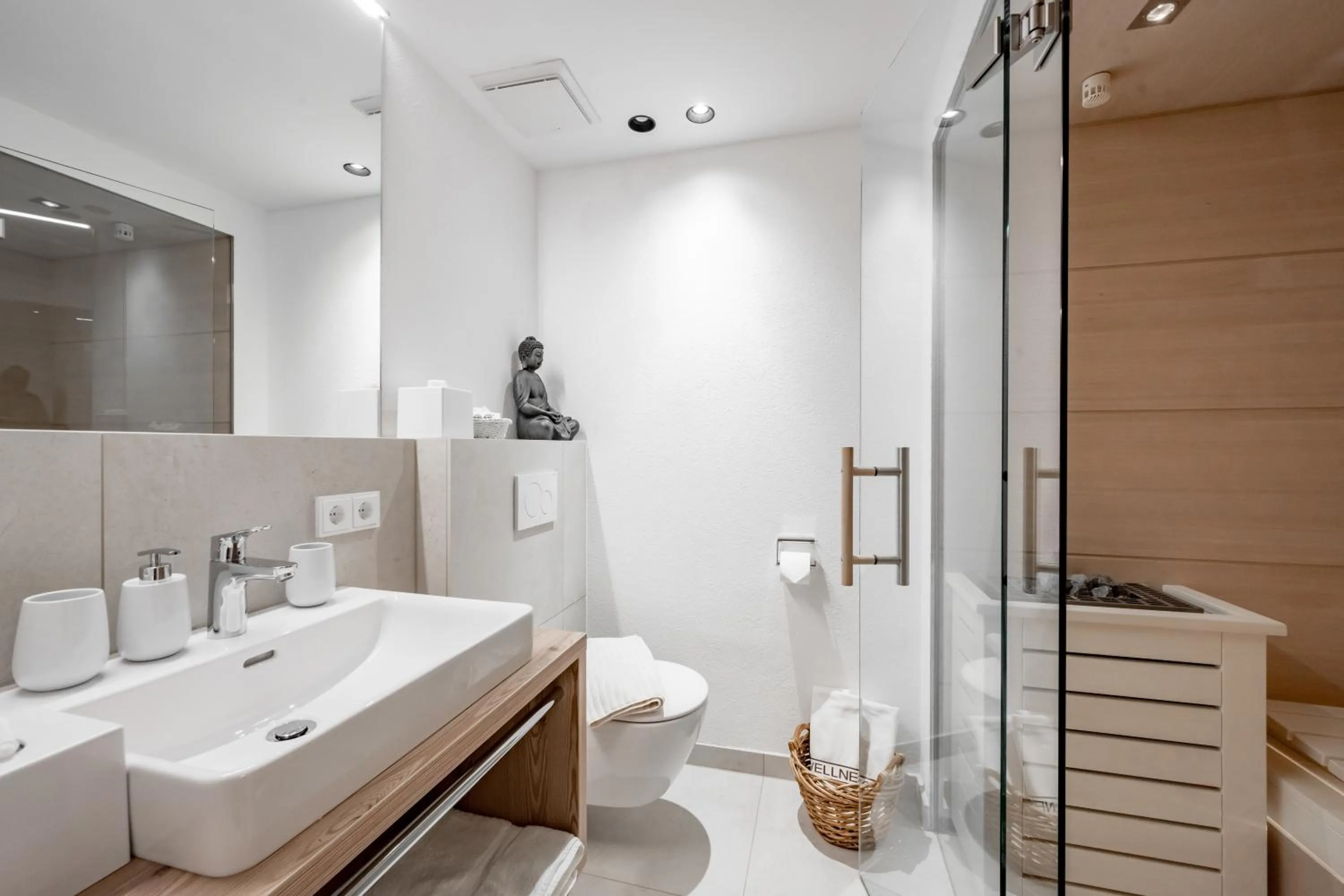 Bathroom in Bühlhof Appartements