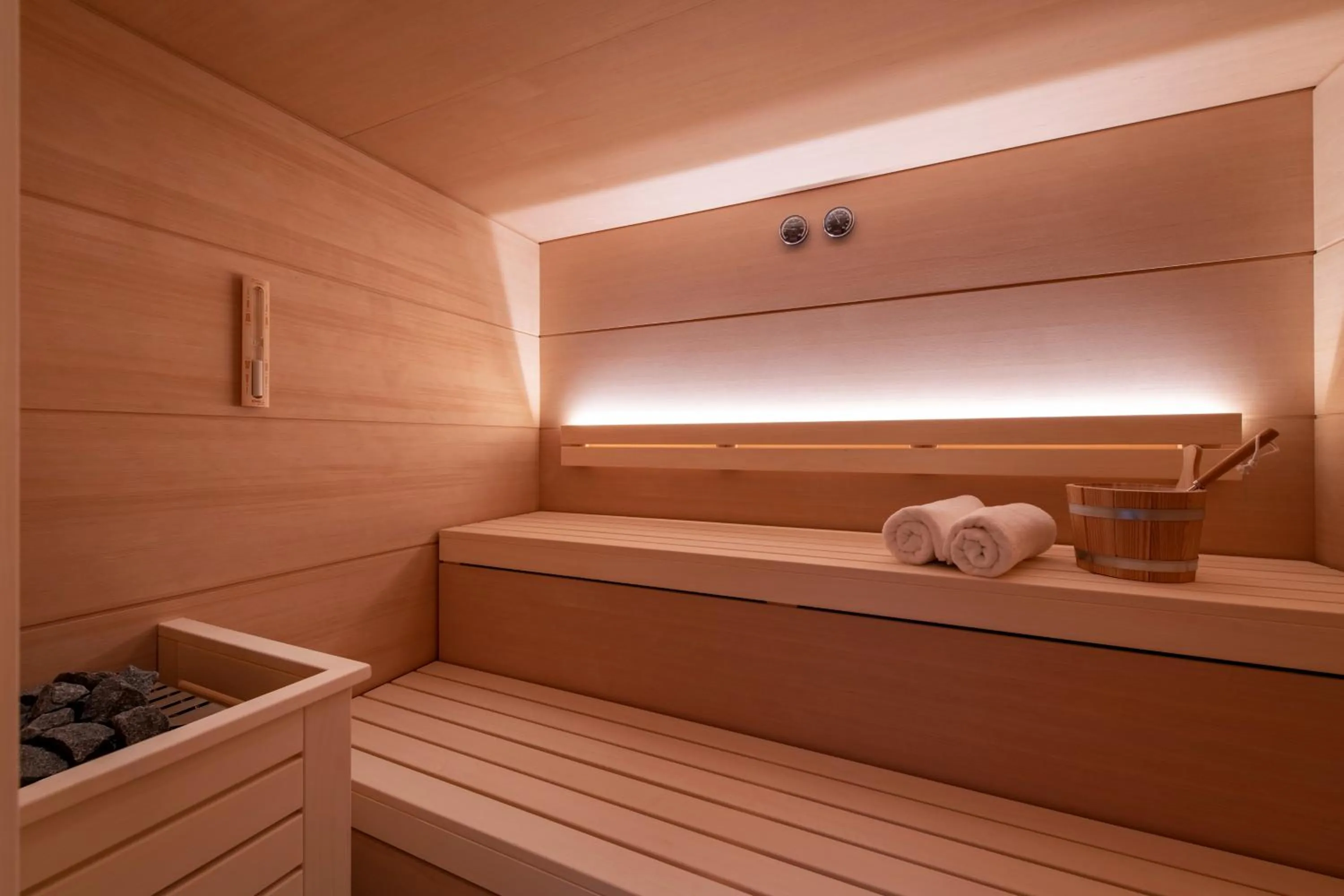 Sauna in Bühlhof Appartements