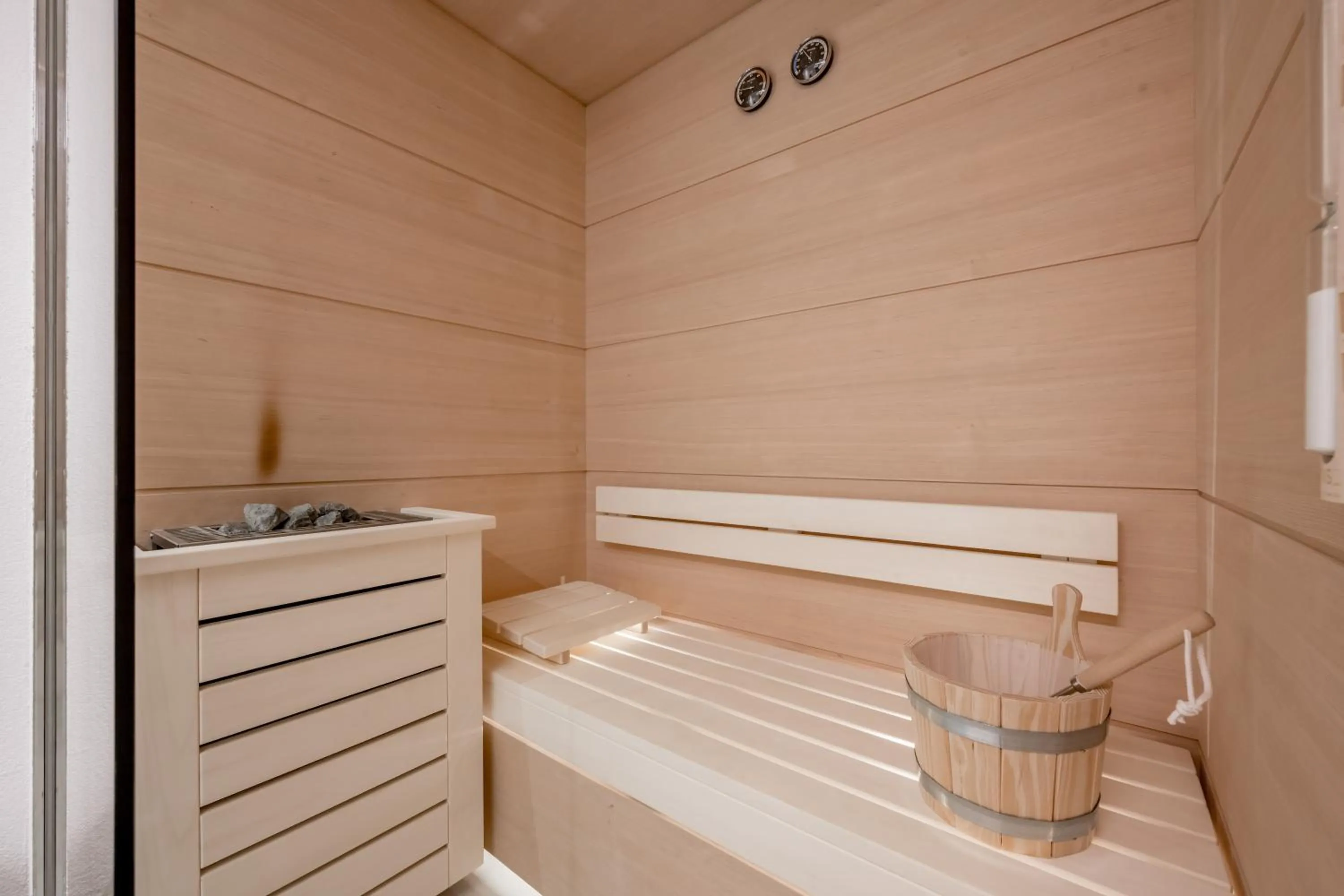 Sauna in Bühlhof Appartements