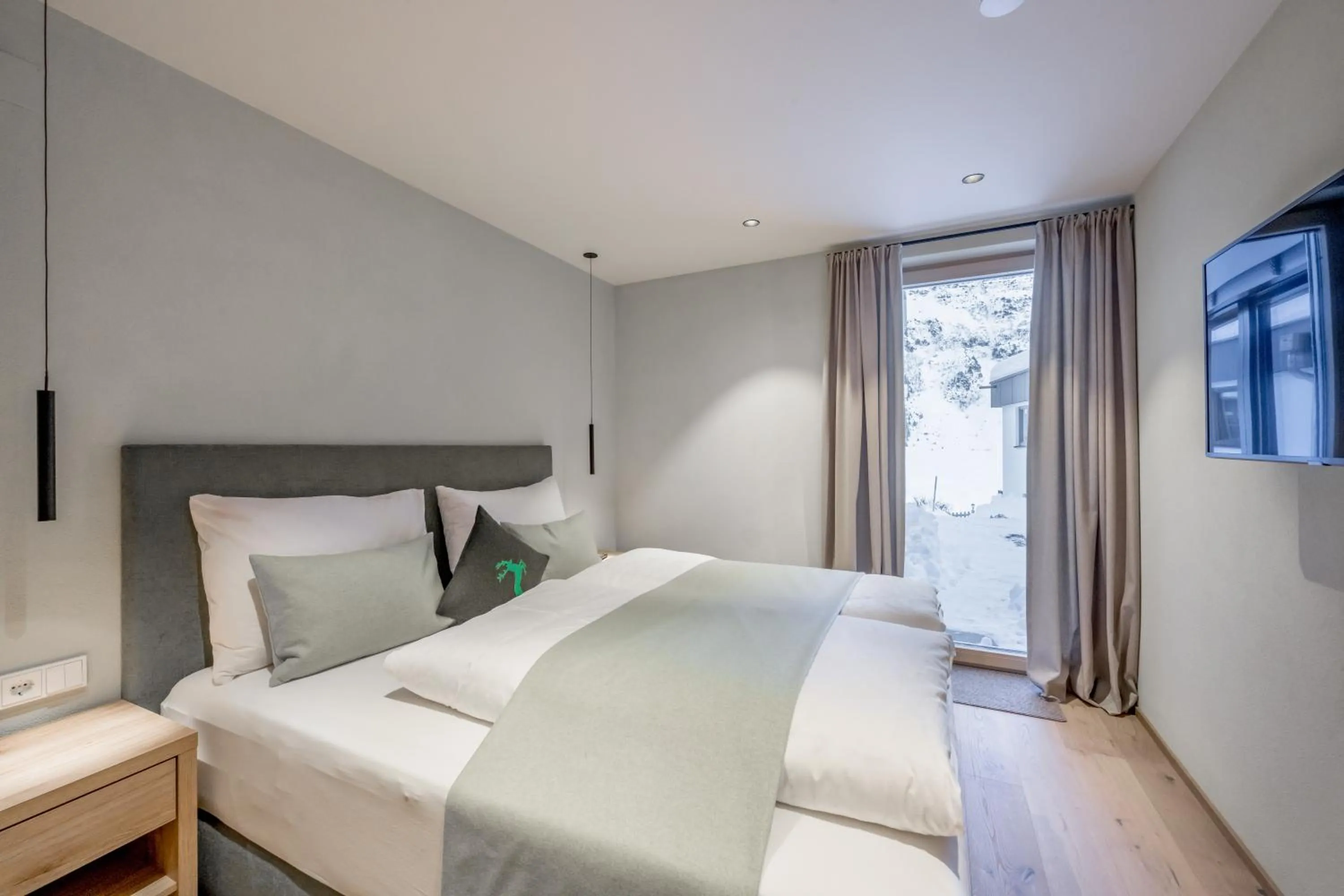 Bedroom, Bed in Bühlhof Appartements