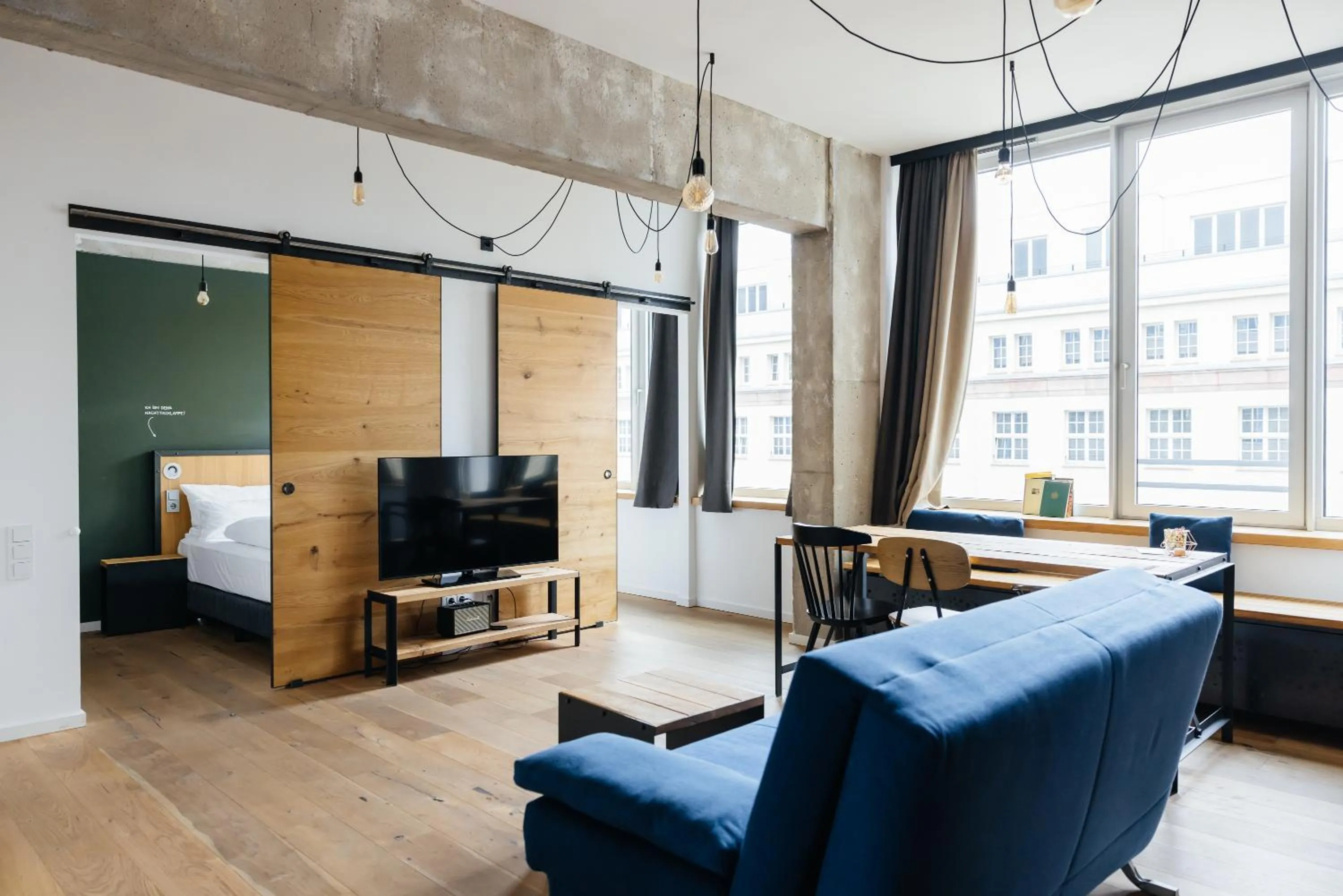 Photo of the whole room in Staycity Aparthotels Leipzig City Centre