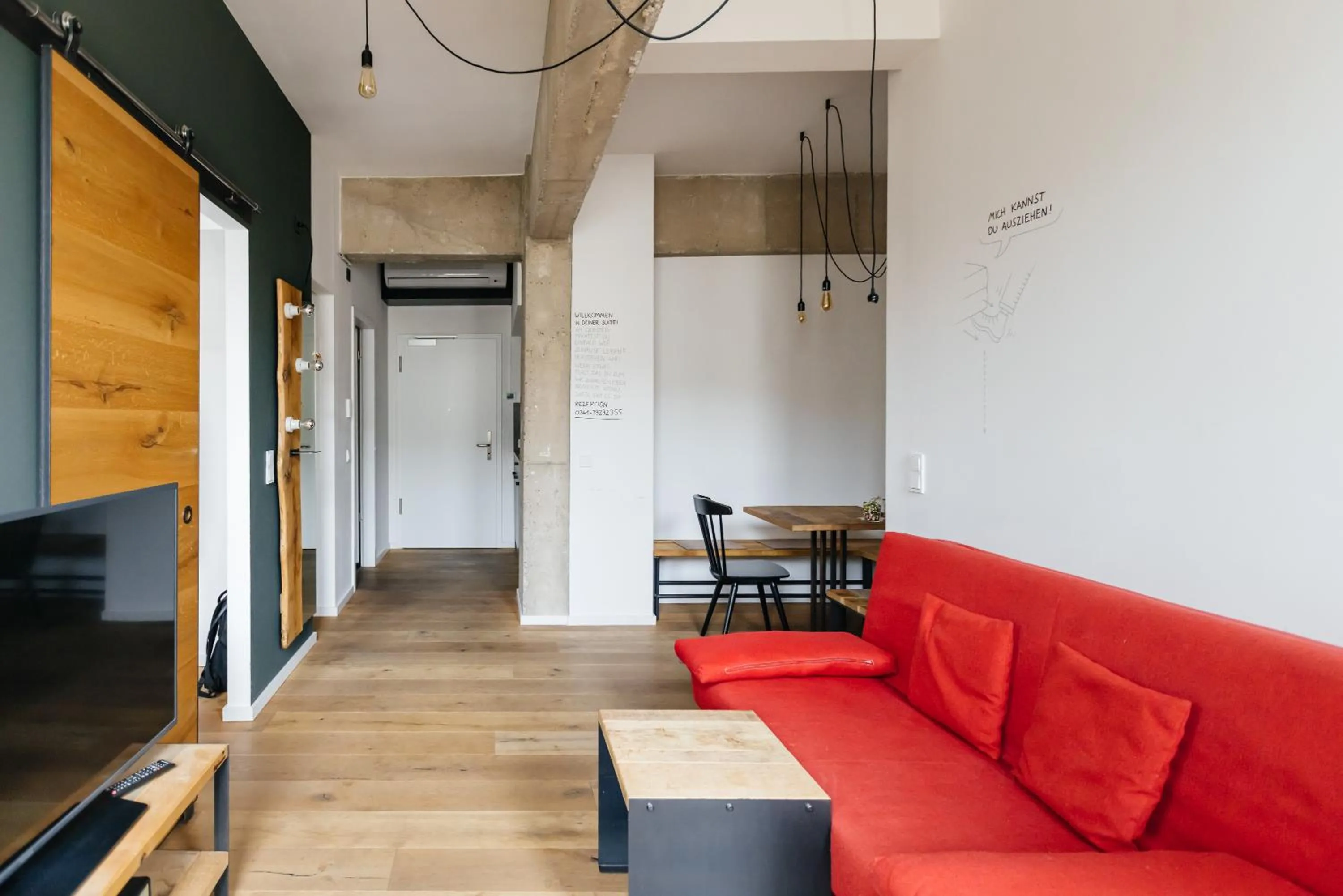 Living room in Staycity Aparthotels Leipzig City Centre