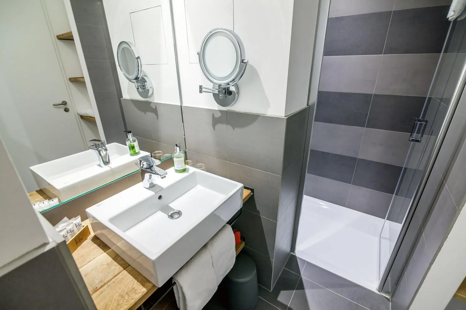 Bathroom in Staycity Aparthotels Leipzig City Centre