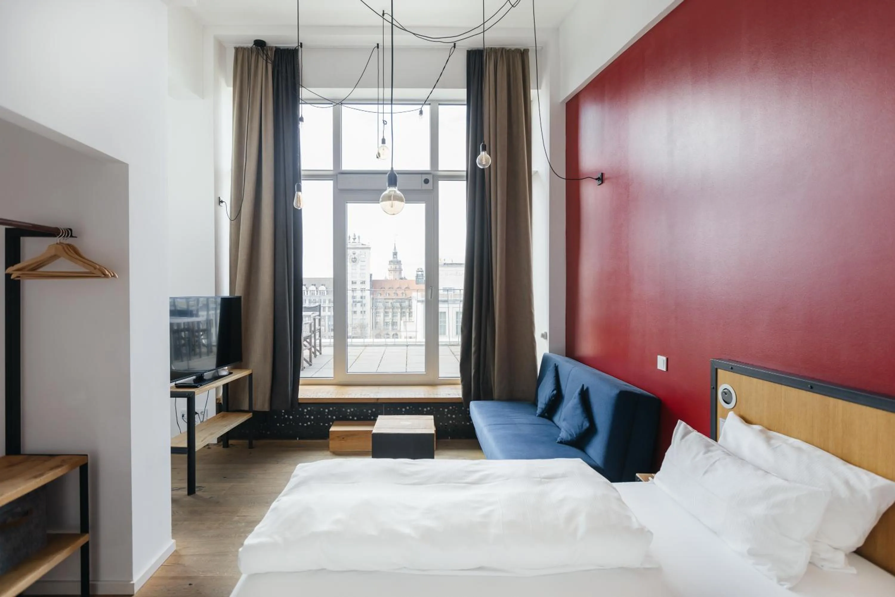 Bed in Staycity Aparthotels Leipzig City Centre