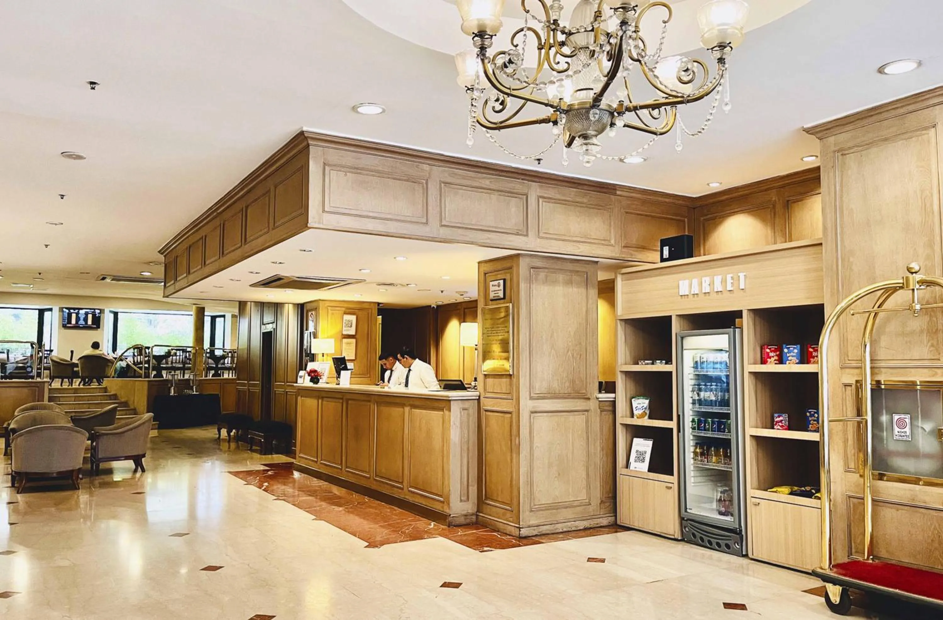 Lobby or reception in Cyan Américas Towers Hotel