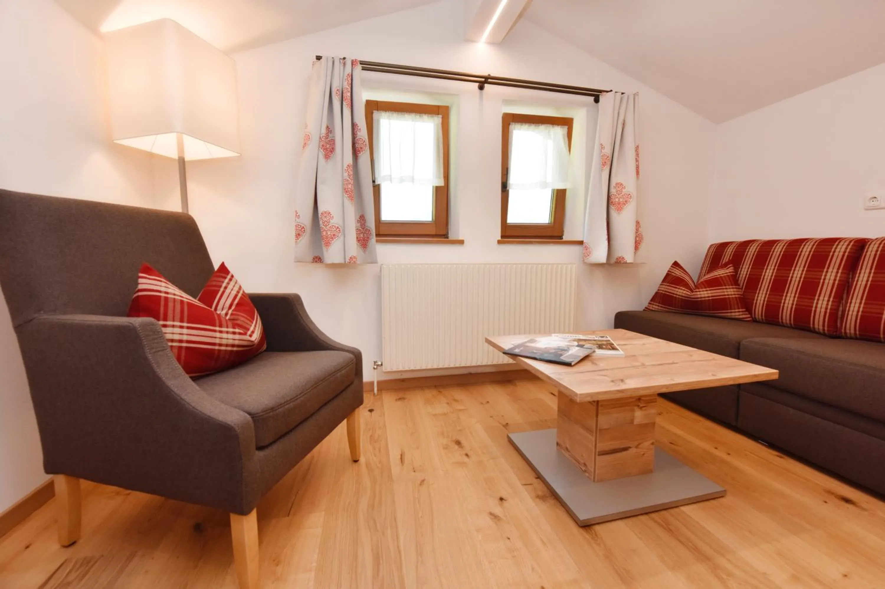 Seating area in Gasthaus & Pension Alphorn