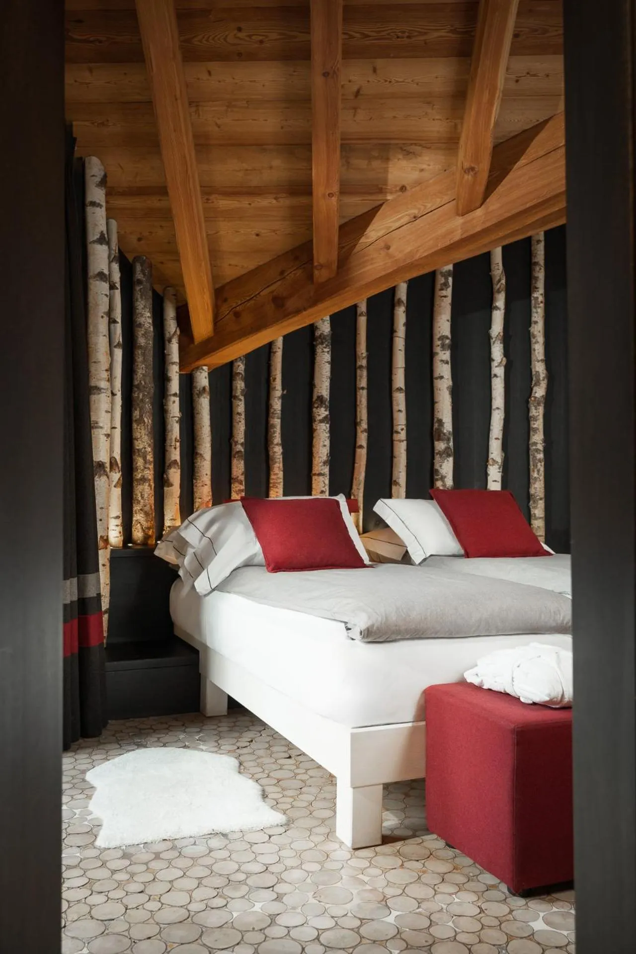 Bed in Alpen Hotel Chalet