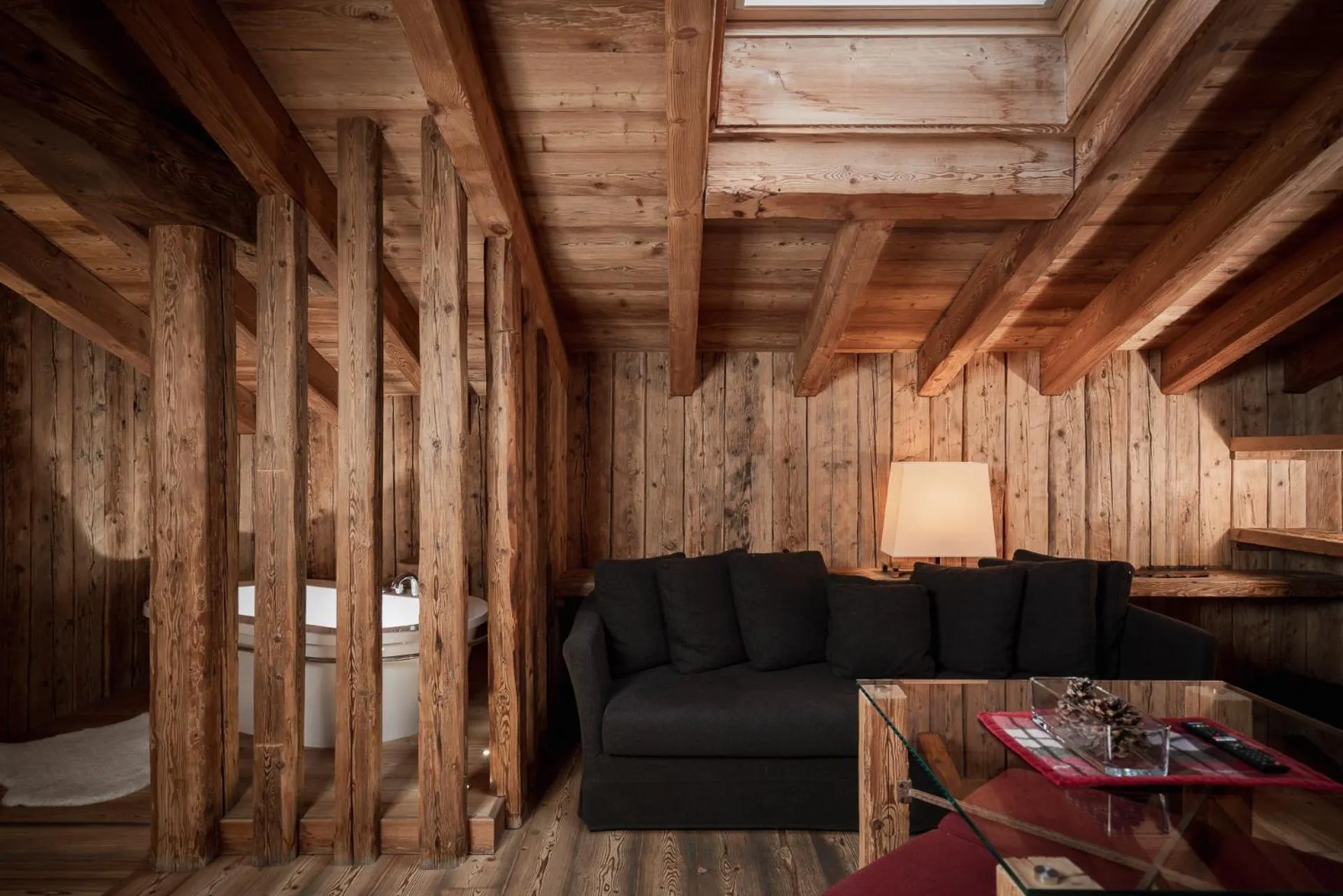 Living room in Alpen Hotel Chalet