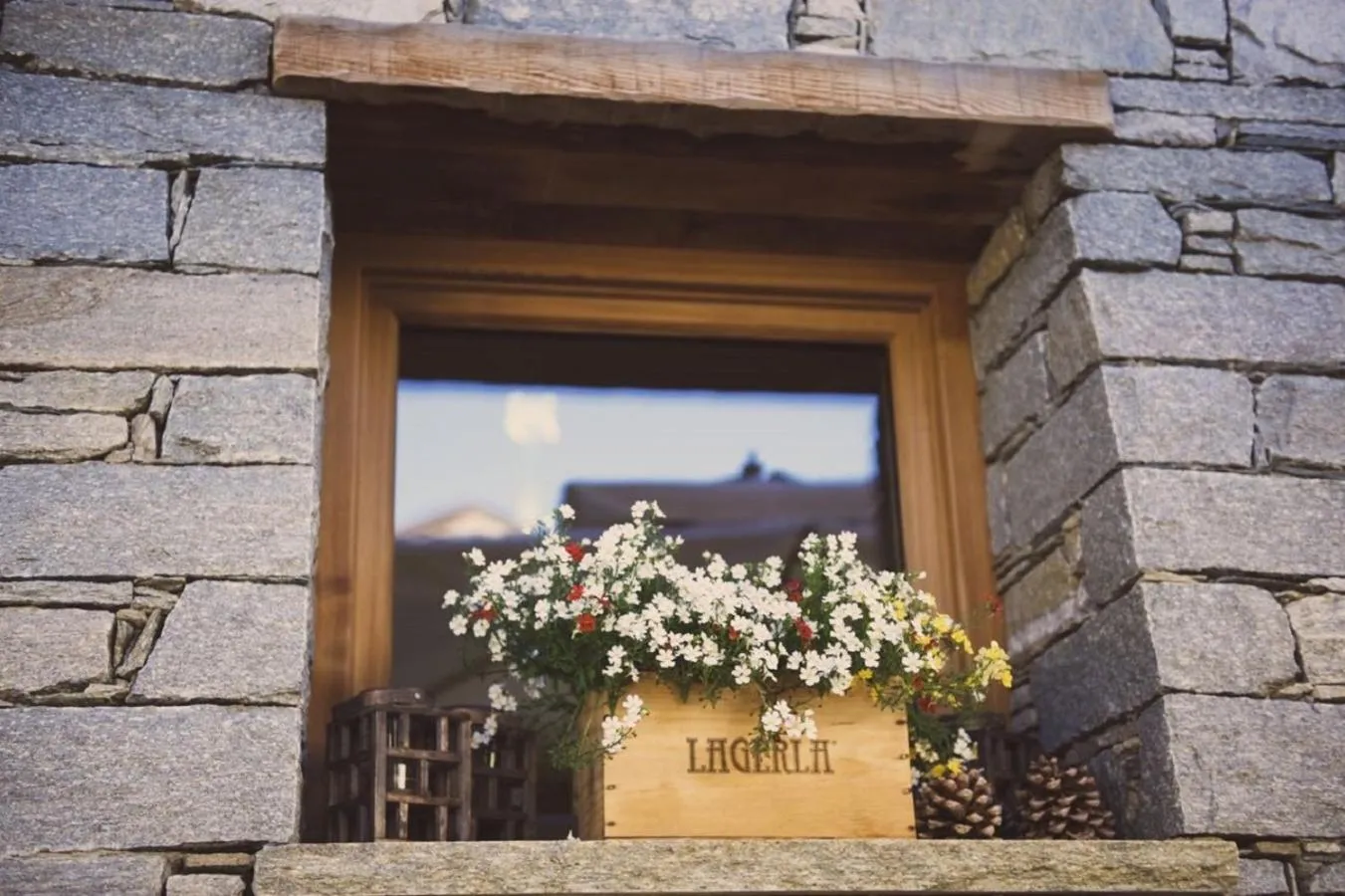 Decorative detail in Alpen Hotel Chalet