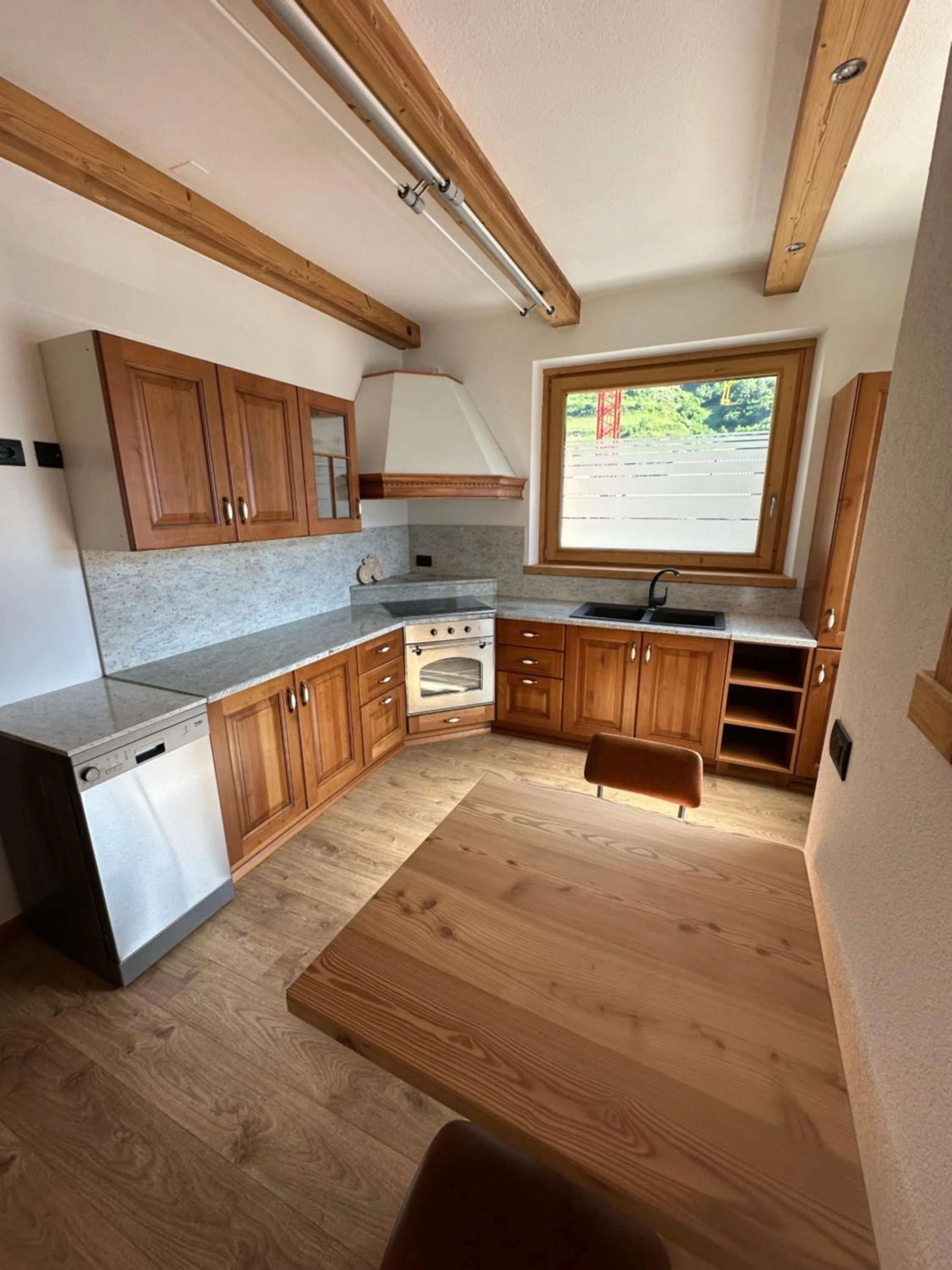 Kitchen or kitchenette in Alpen Hotel Chalet
