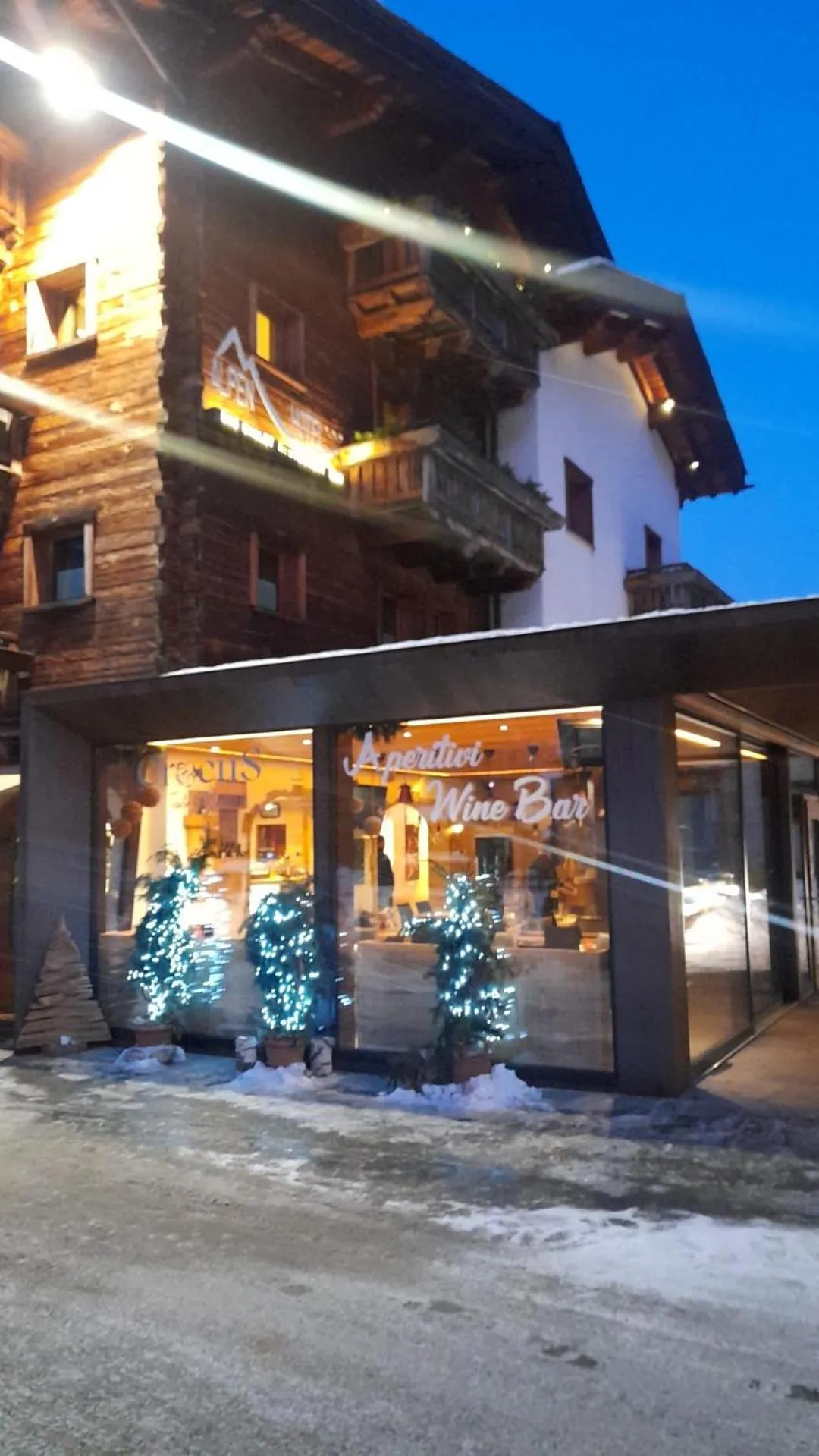 Property building in Alpen Hotel Chalet