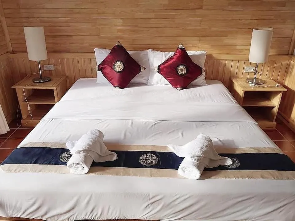 Bed in Ekman Garden Resort