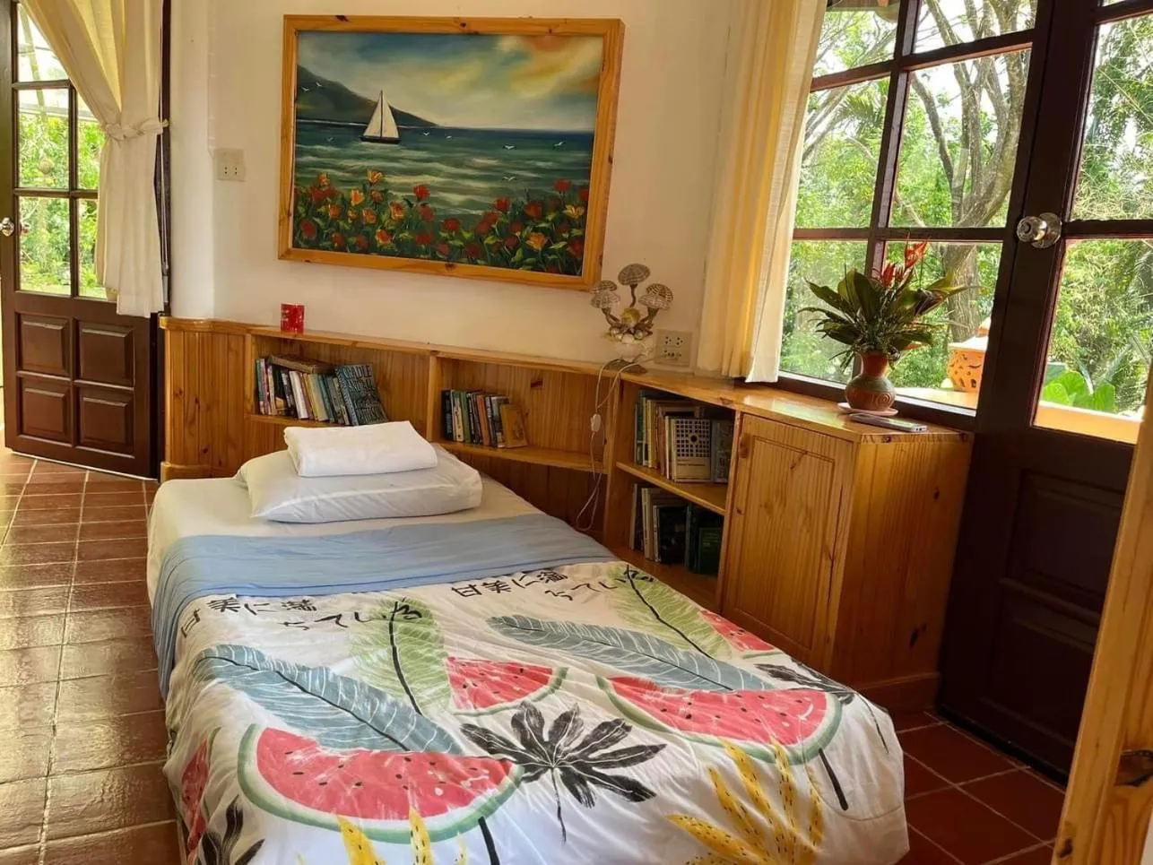 Bed in Ekman Garden Resort