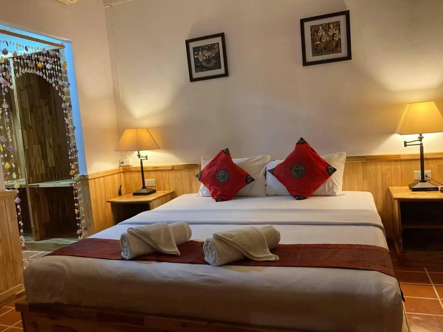 Bed in Ekman Garden Resort