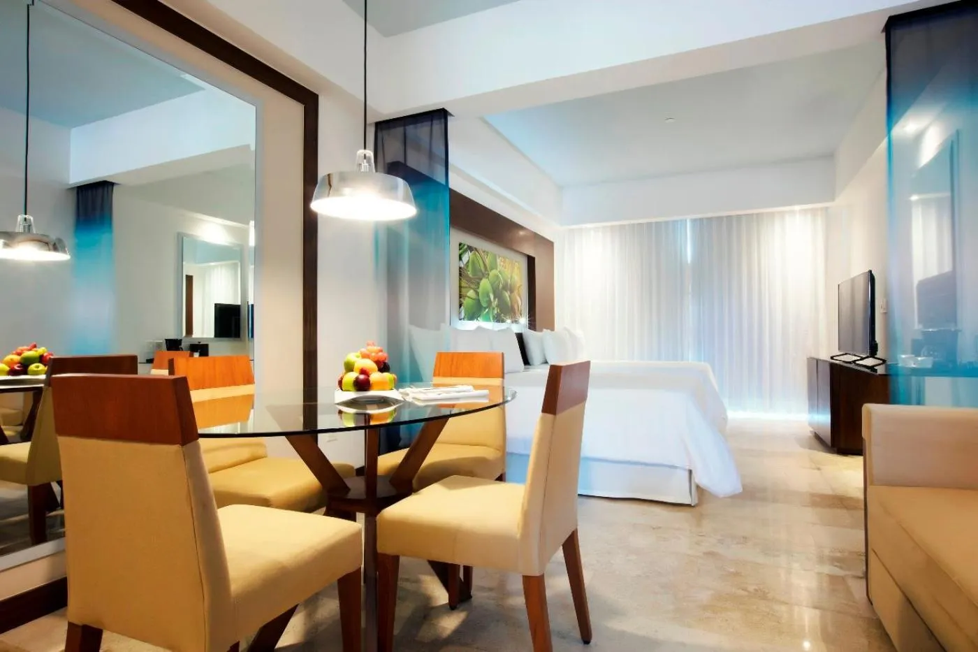 Photo of the whole room in Krystal Grand Nuevo Vallarta