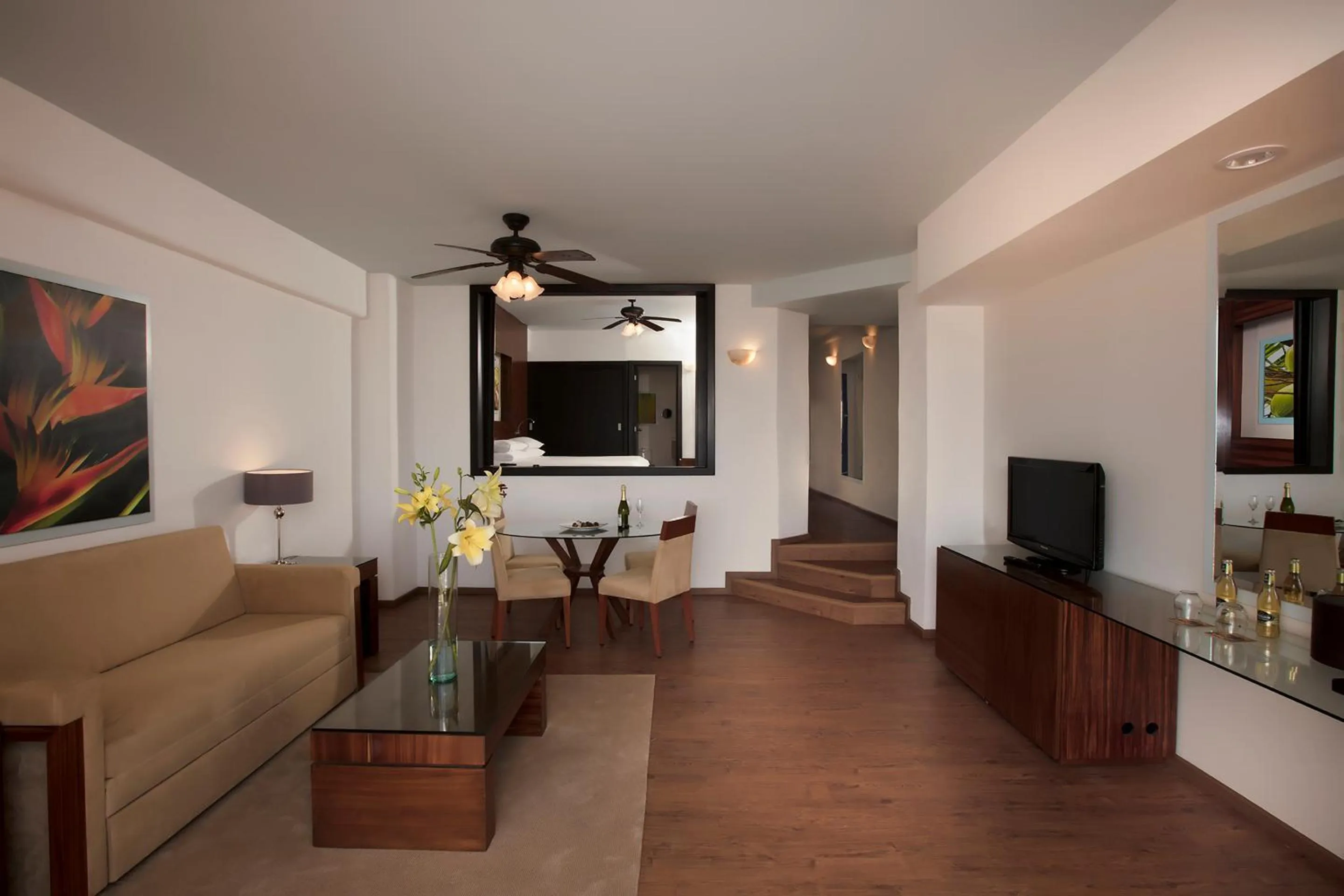 Bedroom in Krystal Grand Nuevo Vallarta