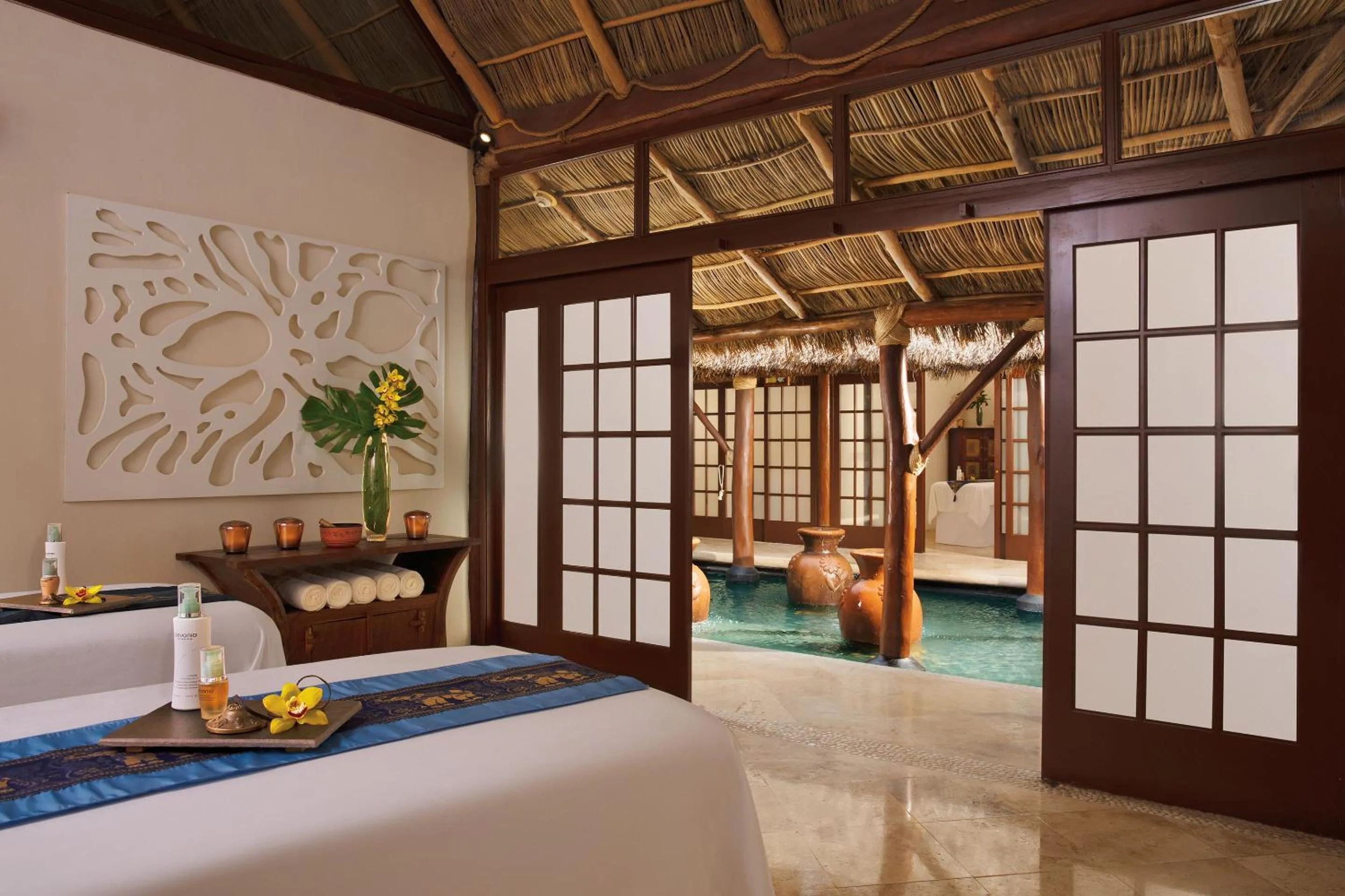 Massage, Bed in Krystal Grand Nuevo Vallarta