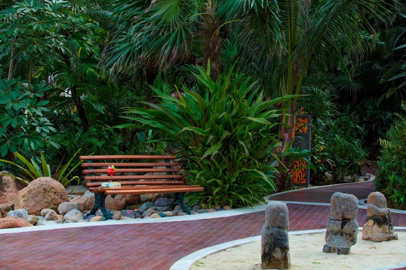 Garden in Krystal Grand Nuevo Vallarta