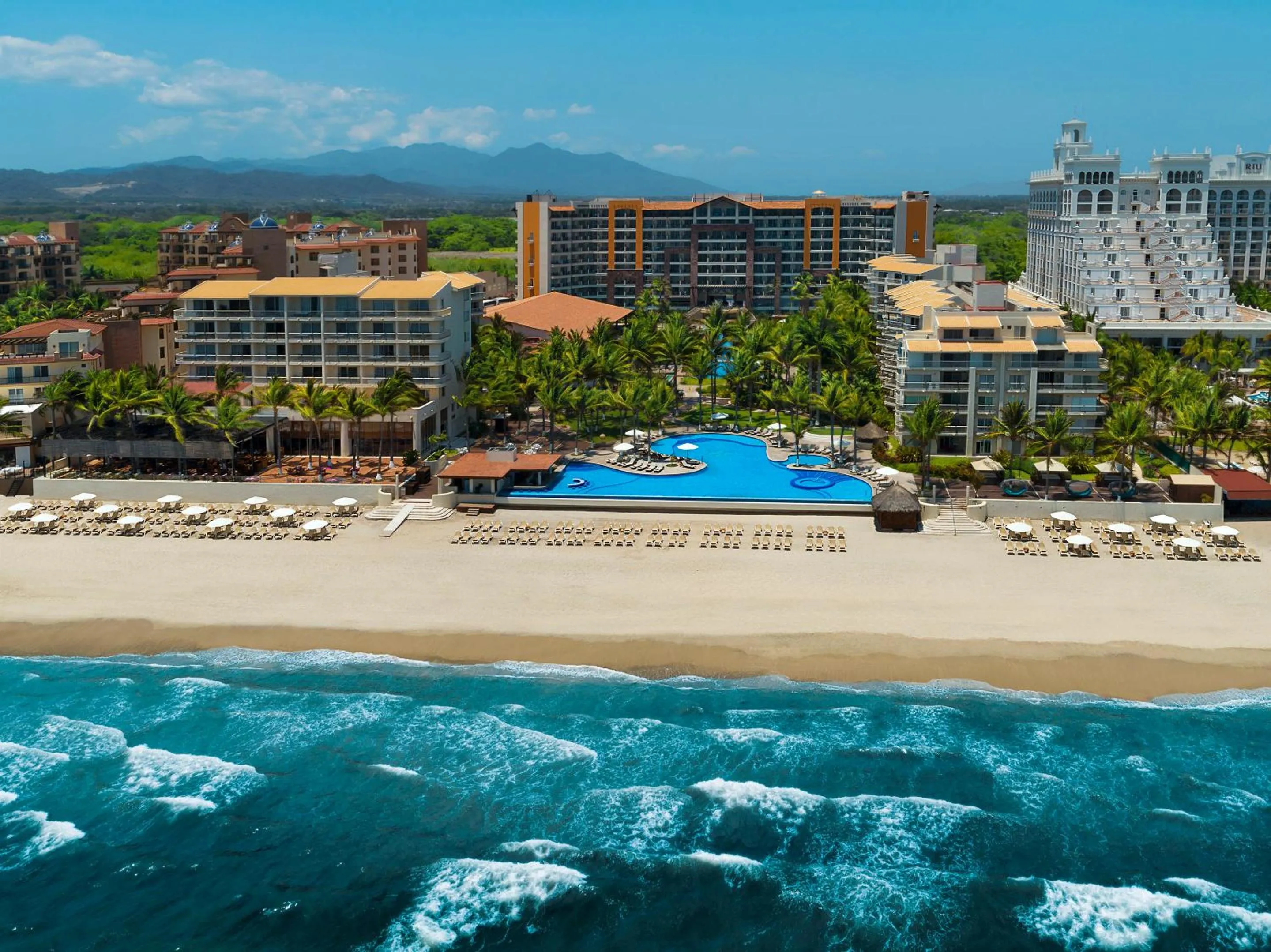 Bird's eye view in Krystal Grand Nuevo Vallarta