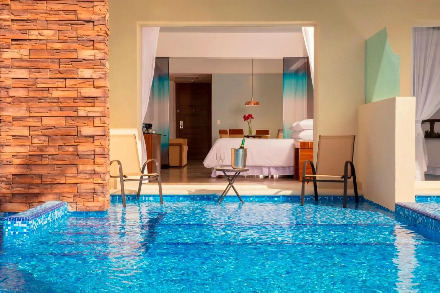 Balcony/Terrace in Krystal Grand Nuevo Vallarta