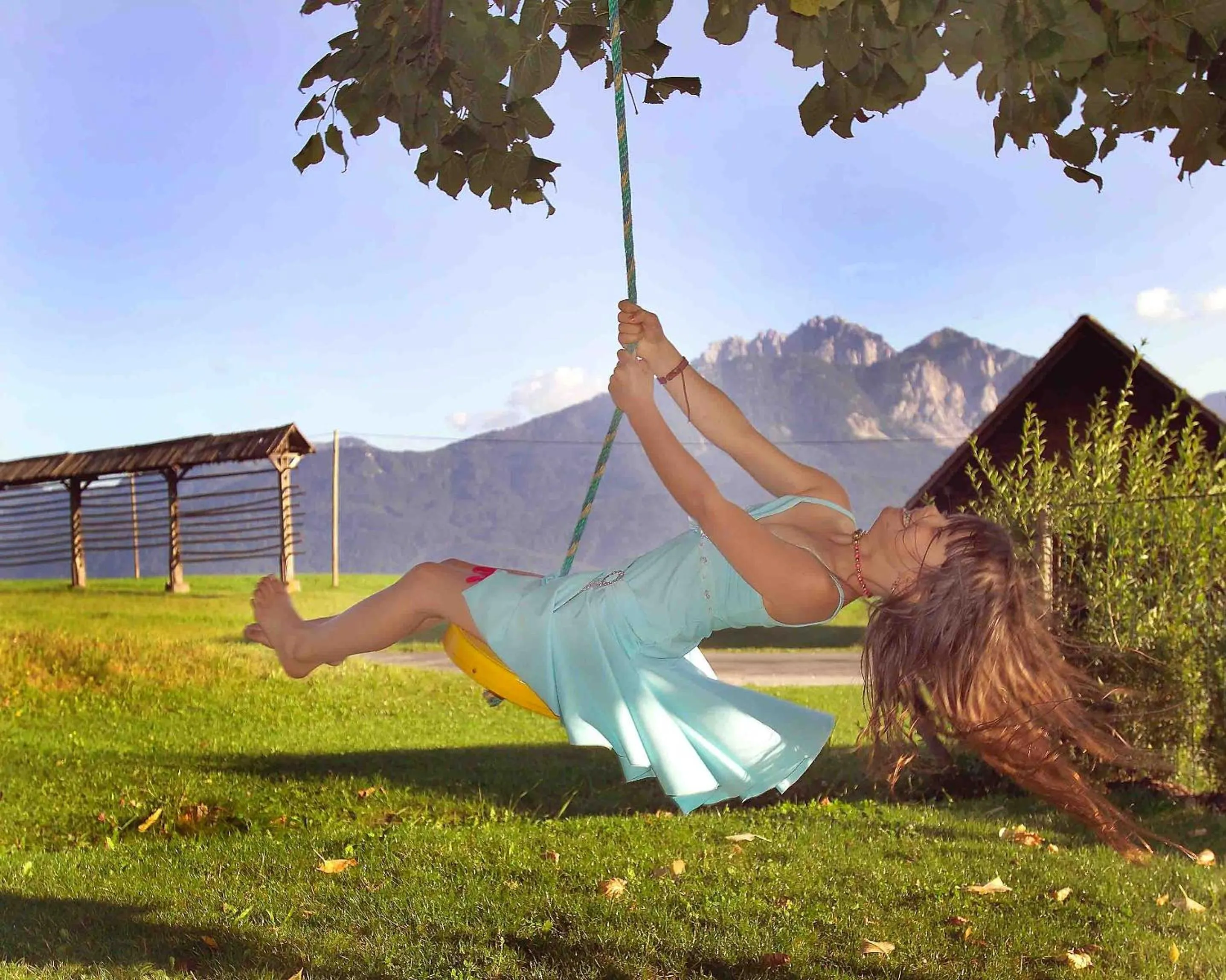 Garden in Berghotel Presslauer