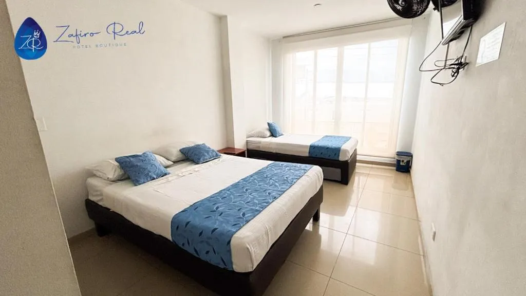 Bed in Hotel Boutique Zafiro Real