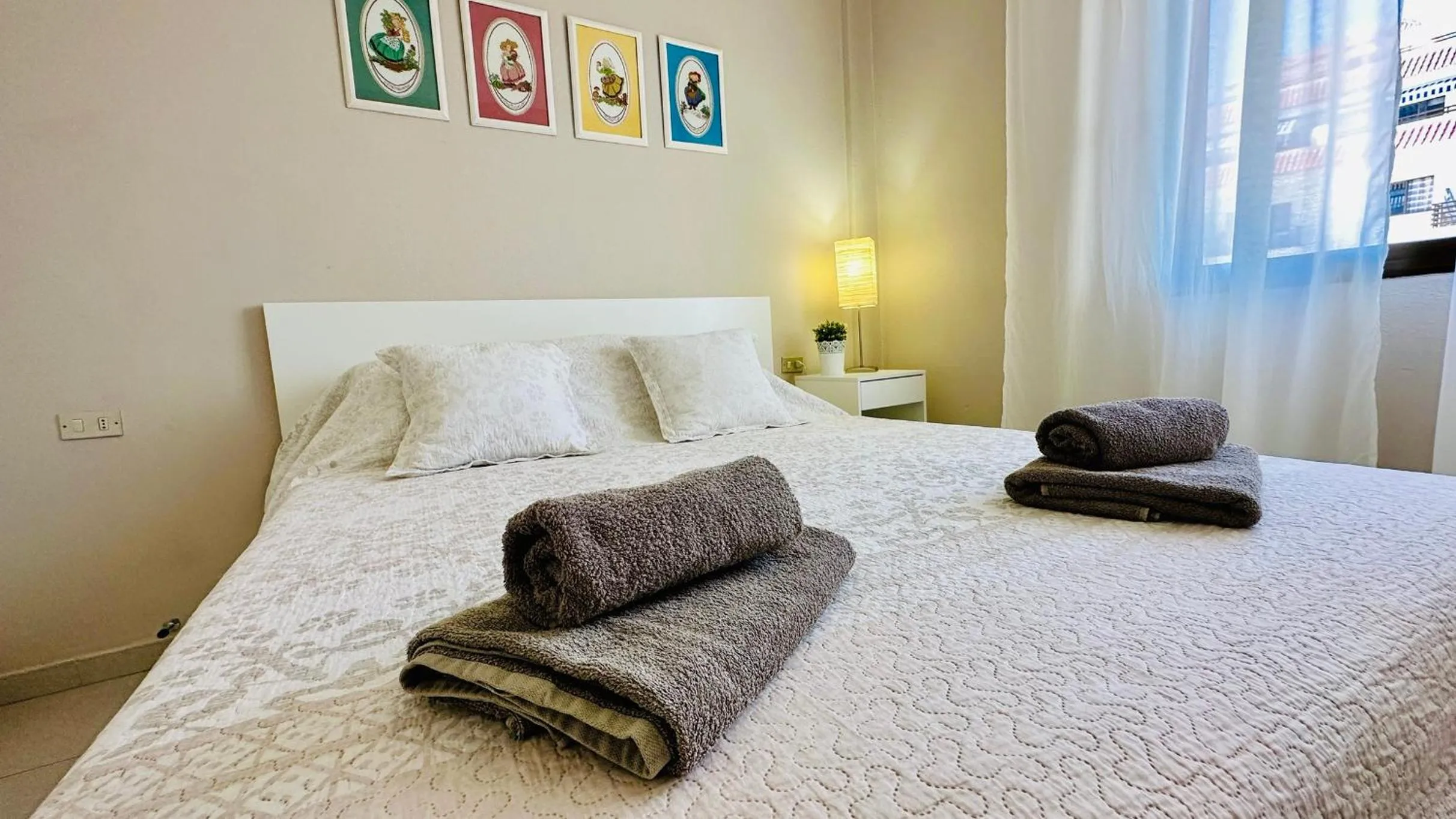 Bedroom, Bed in Seguro El Sol 411