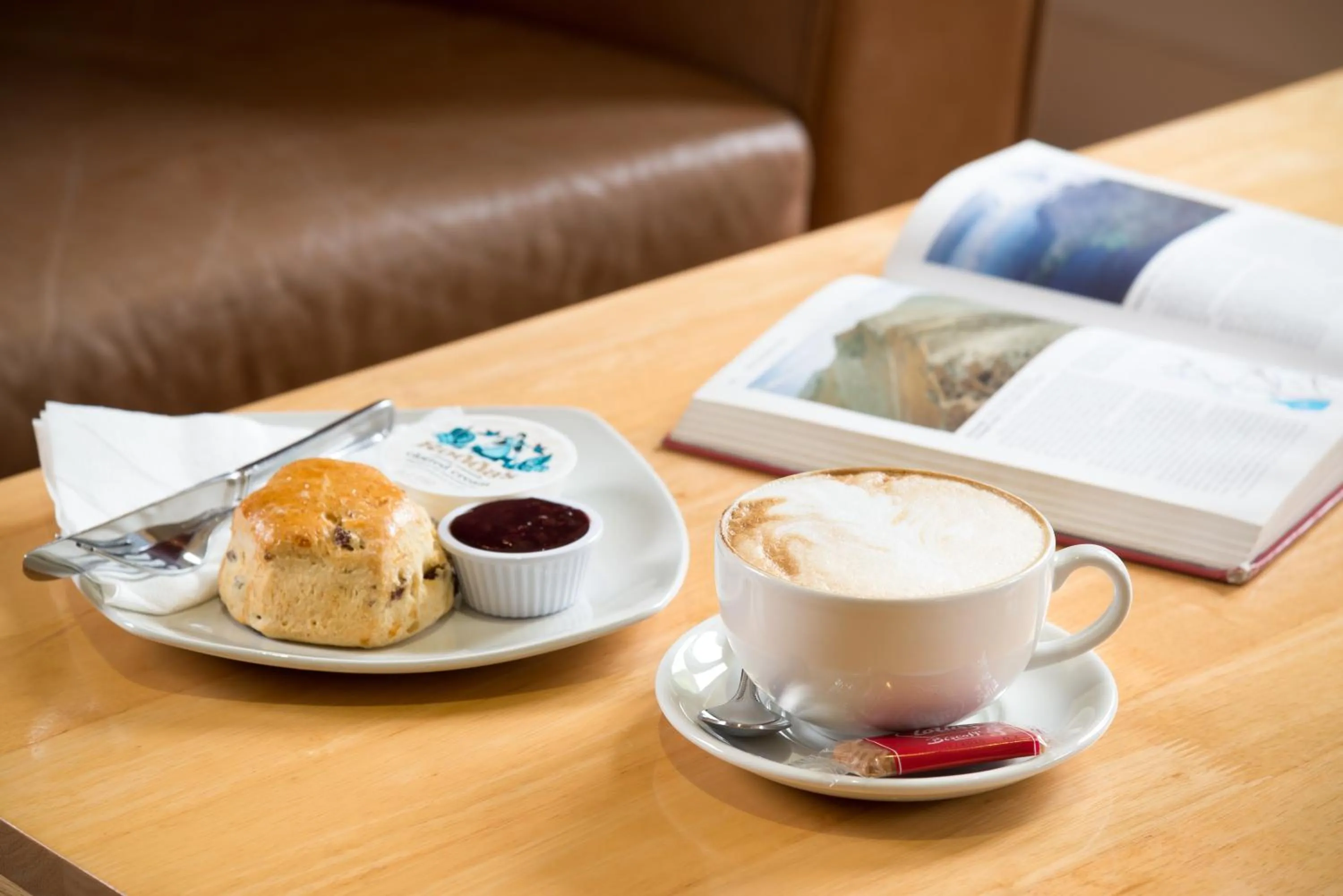 Food and drinks in The Lodge In The Vale