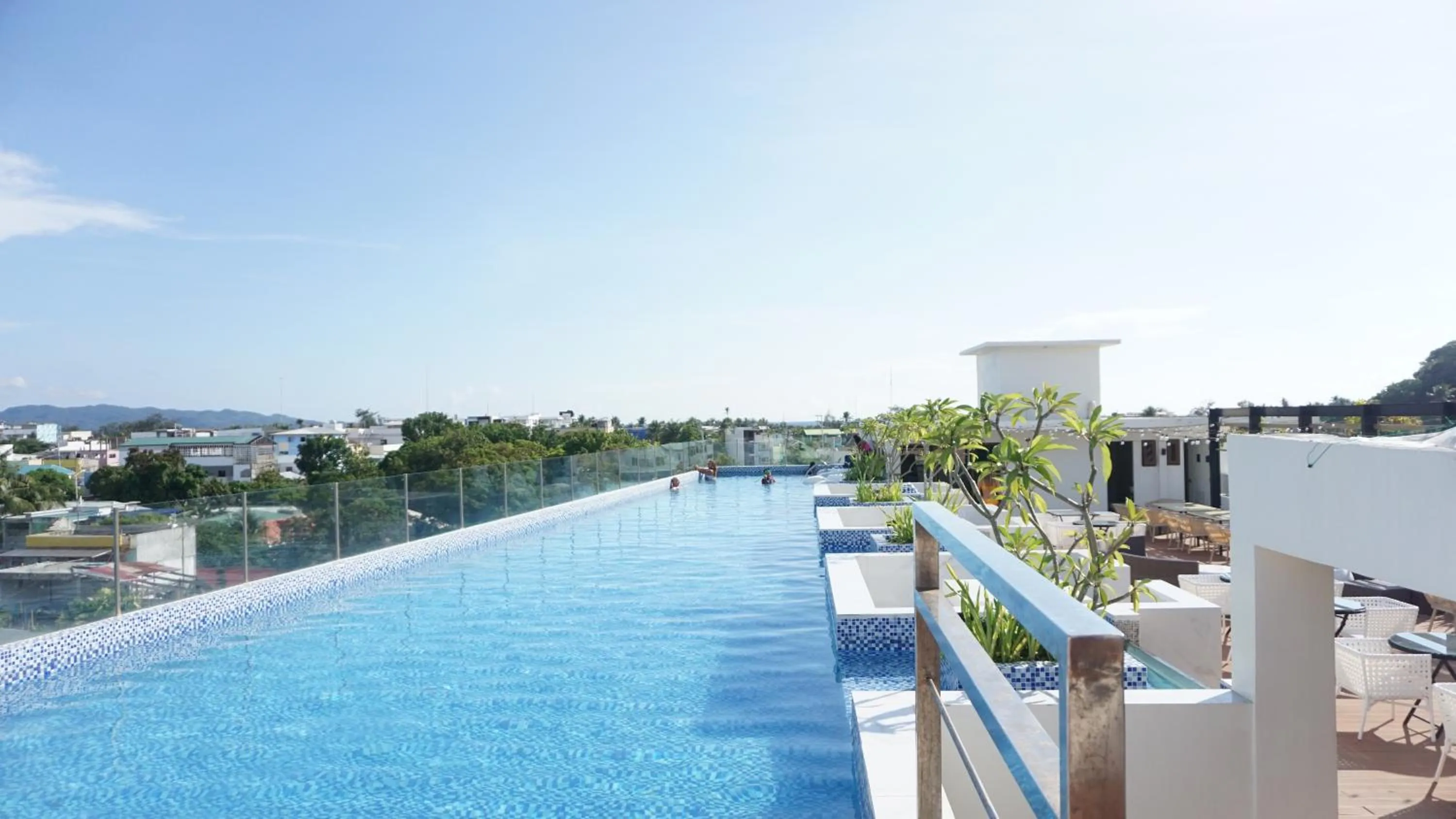 Swimming pool in Ferra Hotel and Garden Suites