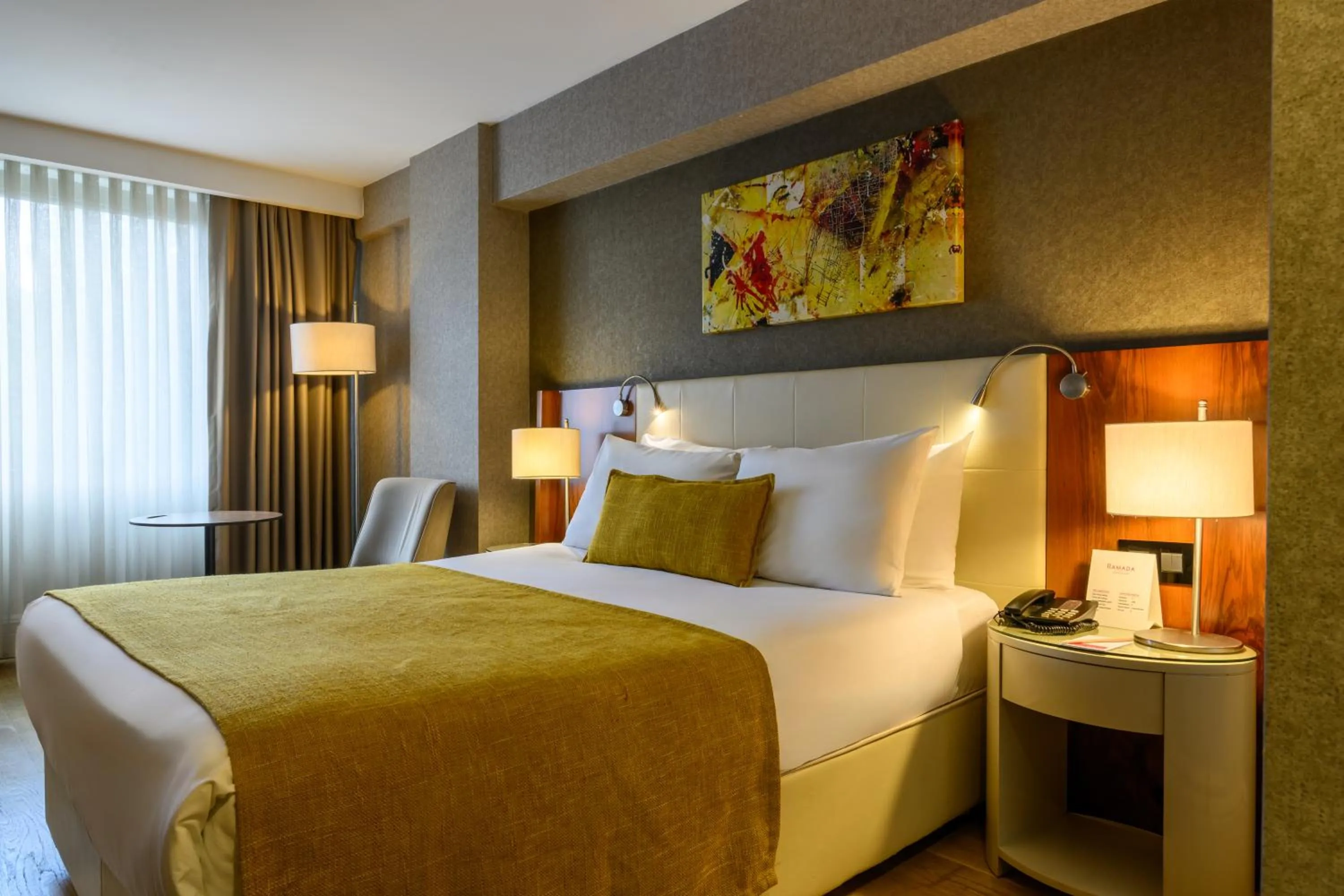 Bed in Ramada by Wyndham Istanbul Grand Bazaar