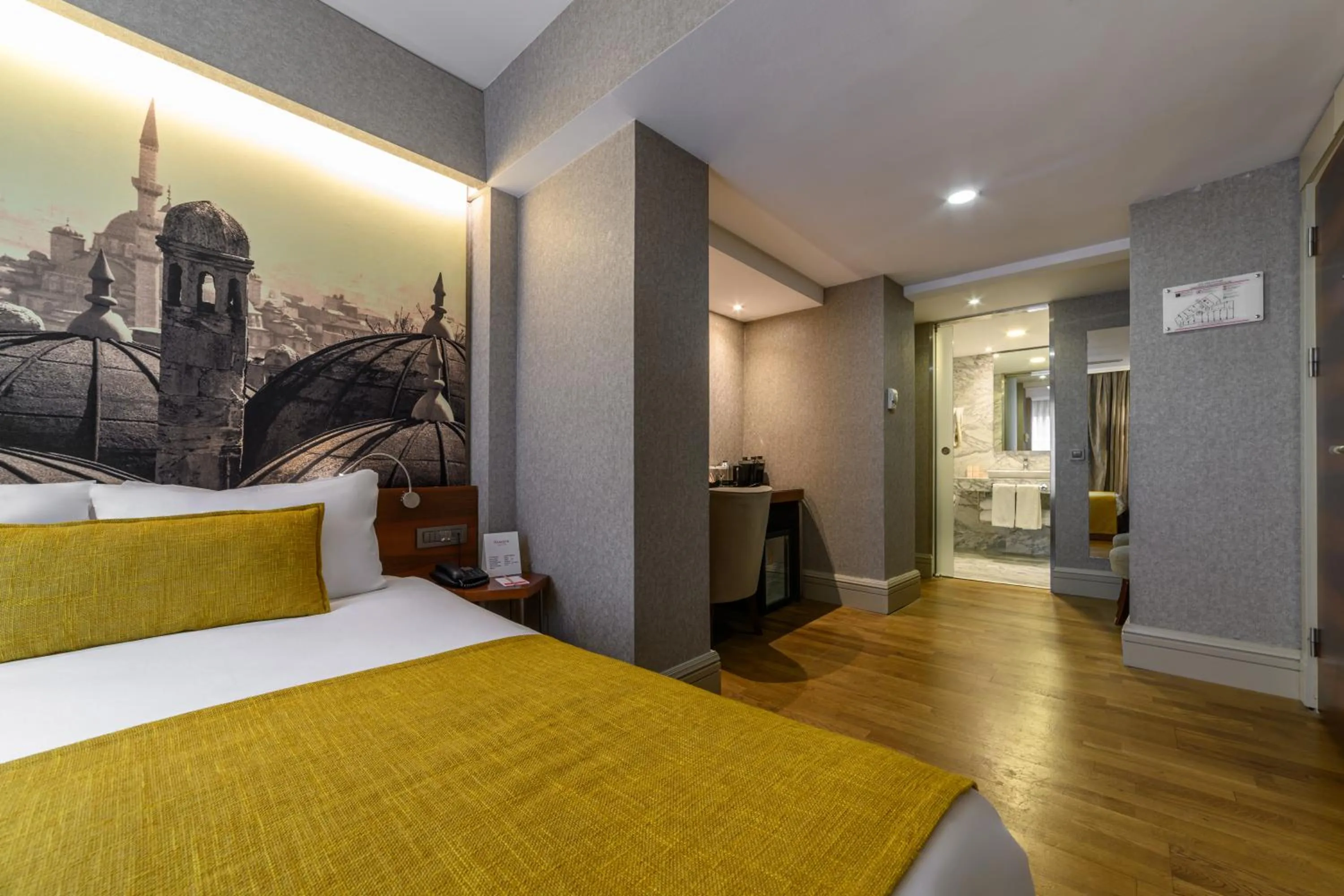 Bed in Ramada by Wyndham Istanbul Grand Bazaar