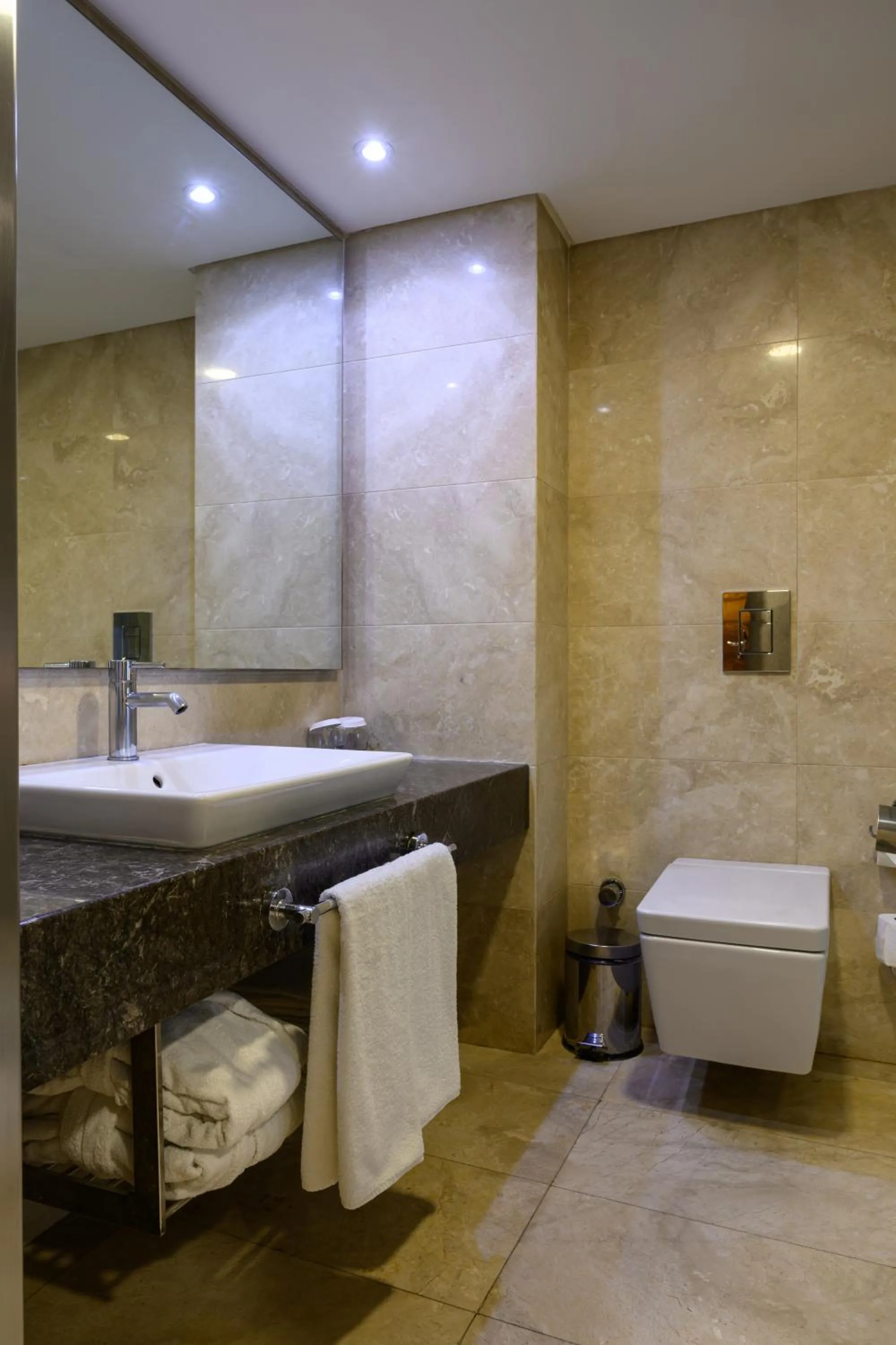 Toilet in Ramada by Wyndham Istanbul Grand Bazaar