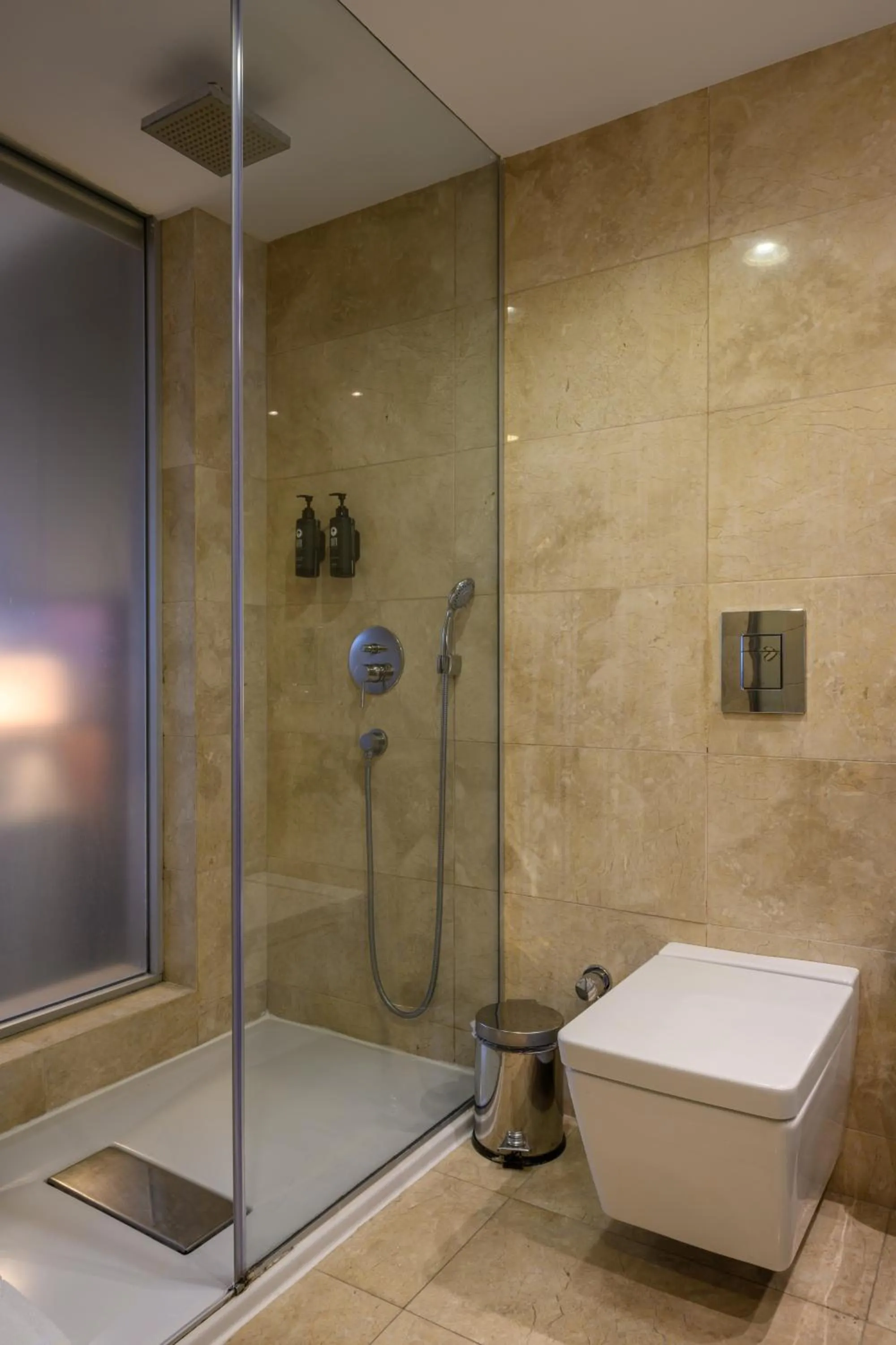 Shower in Ramada by Wyndham Istanbul Grand Bazaar